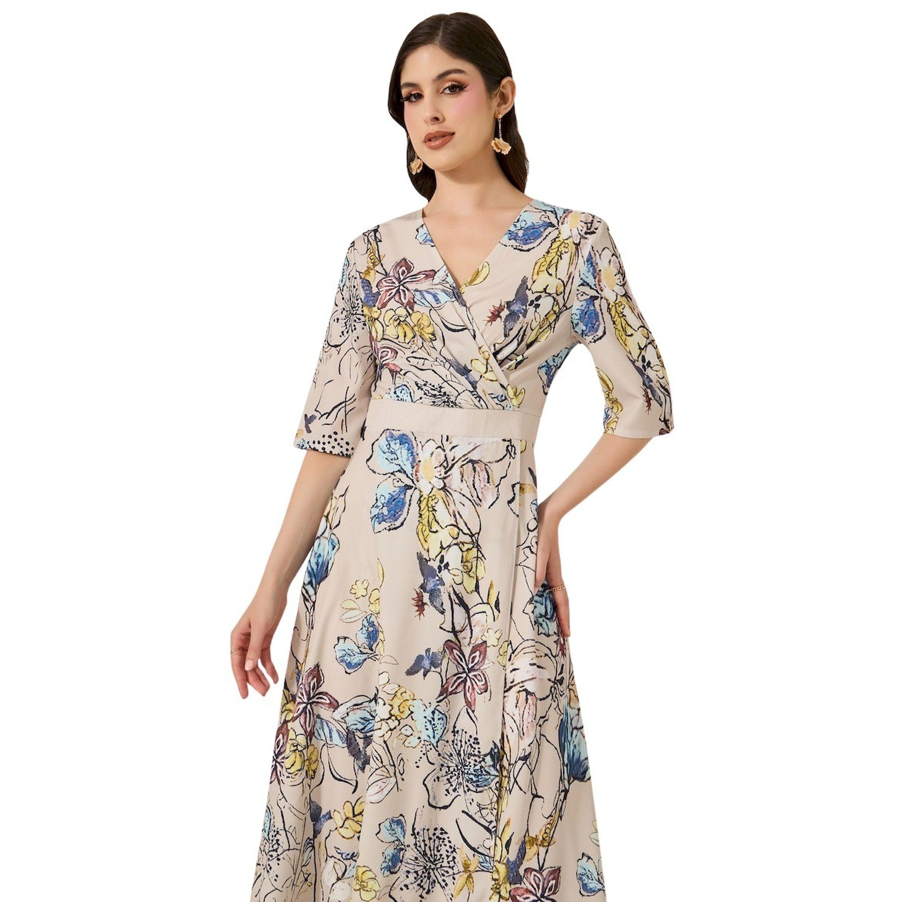 Styli Floral Print Wrap Look A-Line Maxi Dress-women-clothing-dresses-image-3