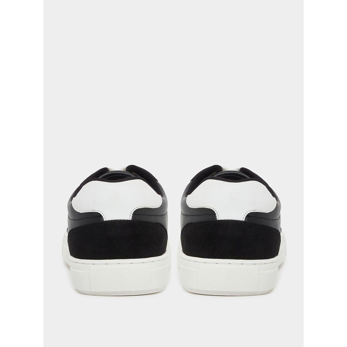 Styli Contrast Trim Platform Sole Skateboard Sneakers-men-shoes-sneakers-image-4