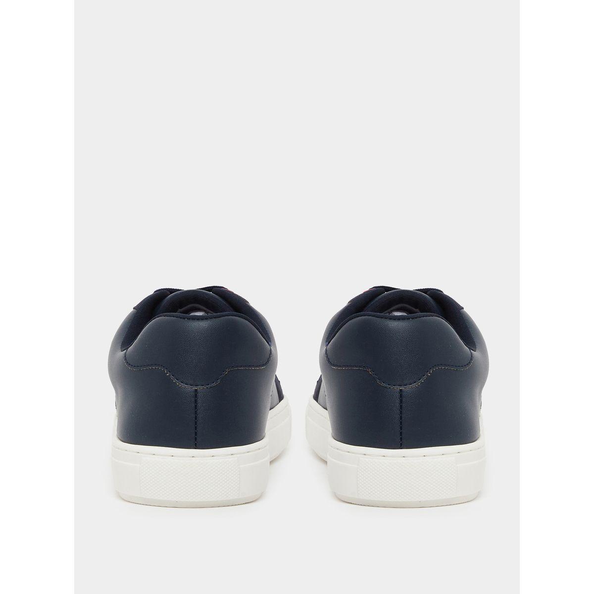 حذاء سنيكرز بنمط كتل الالوان ورباط غلق-men-shoes-sneakers-image-4