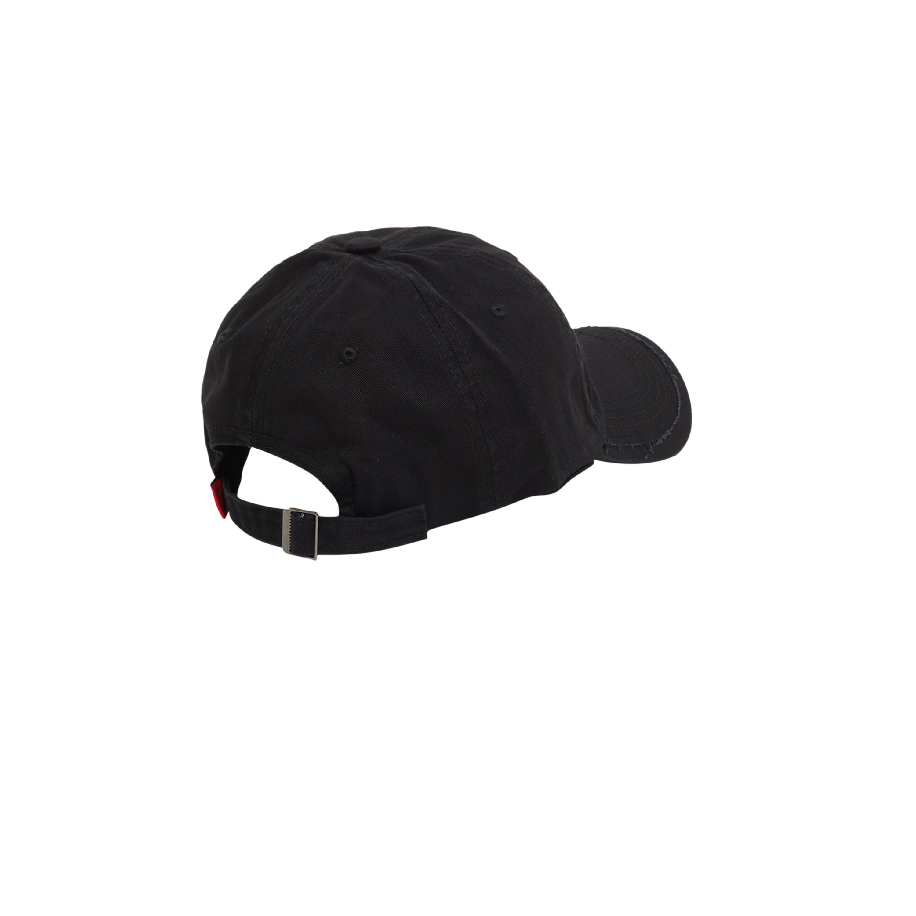 Styli Black Cowboy Design Baseball Cap-women-clothingaccessories-capsandhats-image-2