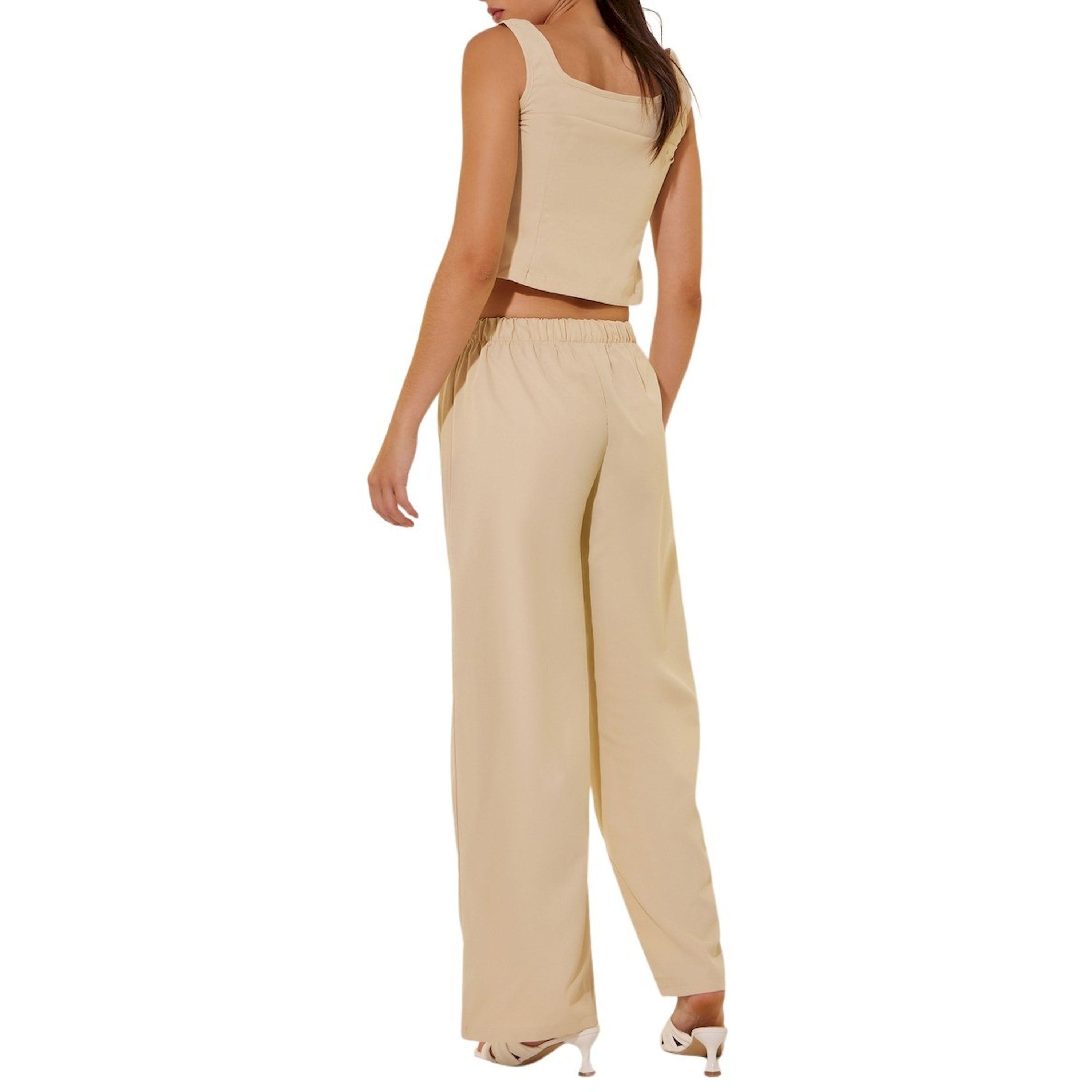 Styli Solid Boat Neck Cami and Regular Pants Set-women-clothing-coordsets-image-4