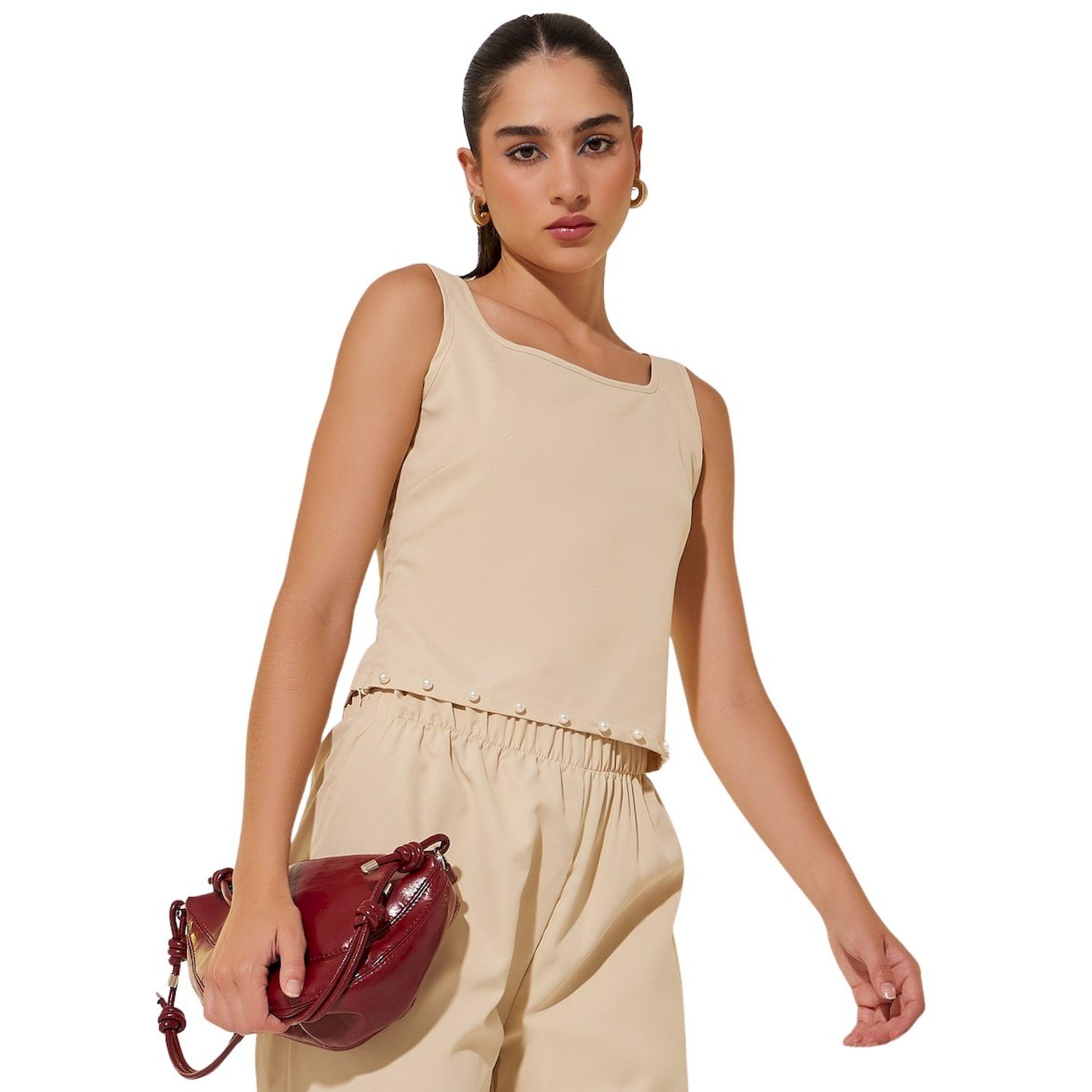 Styli Solid Boat Neck Cami and Regular Pants Set-women-clothing-coordsets-image-5