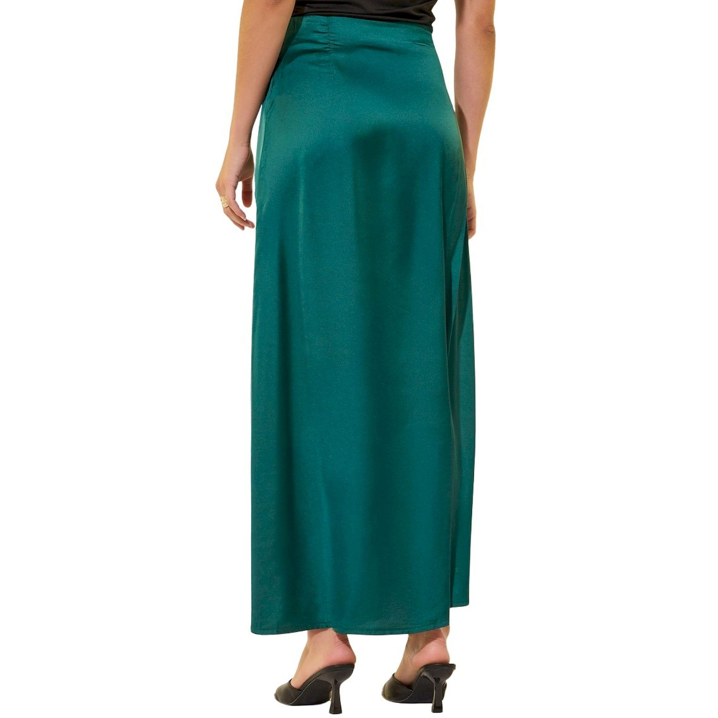 Styli Solid Mid Rise Satin Maxi Skirt-women-clothing-bottoms-skirts-image-4