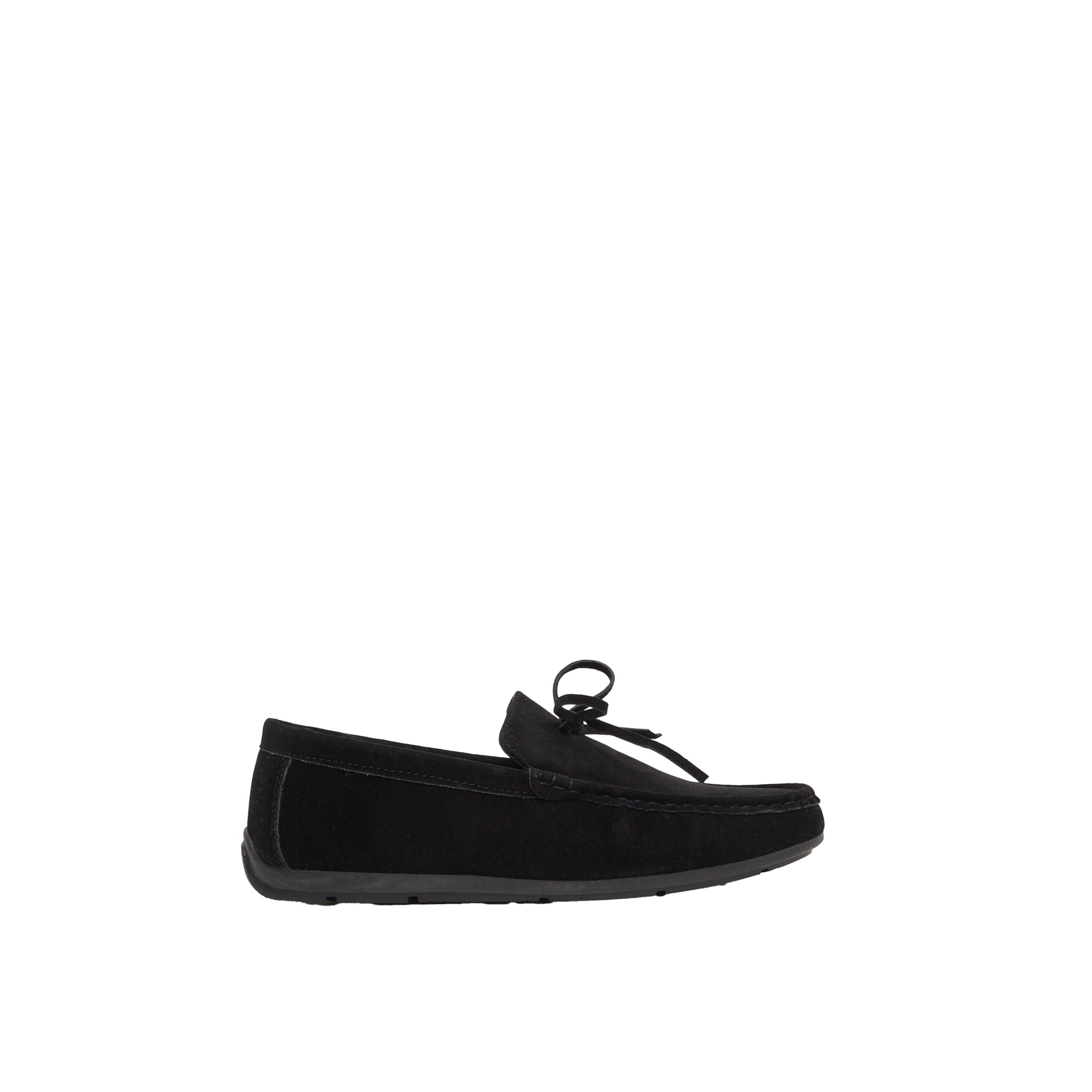 ستايلي -  حذاء سهل الارتداء بنقشة فيونكة-men-shoes-loafersandmoccasins-image-1