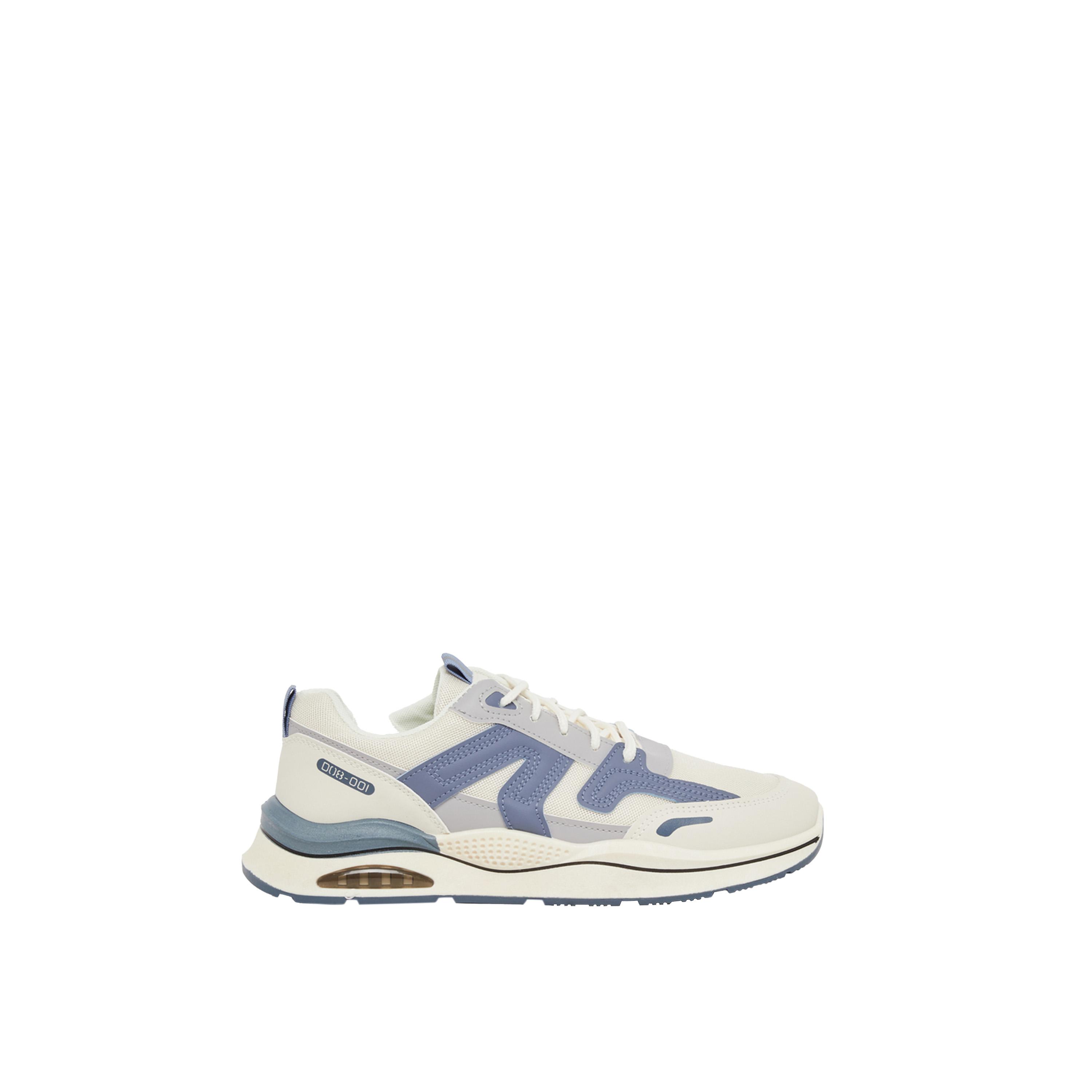 Styli Chunky Sole Color Block Lace Up Sneakers-men-shoes-sneakers-image-1