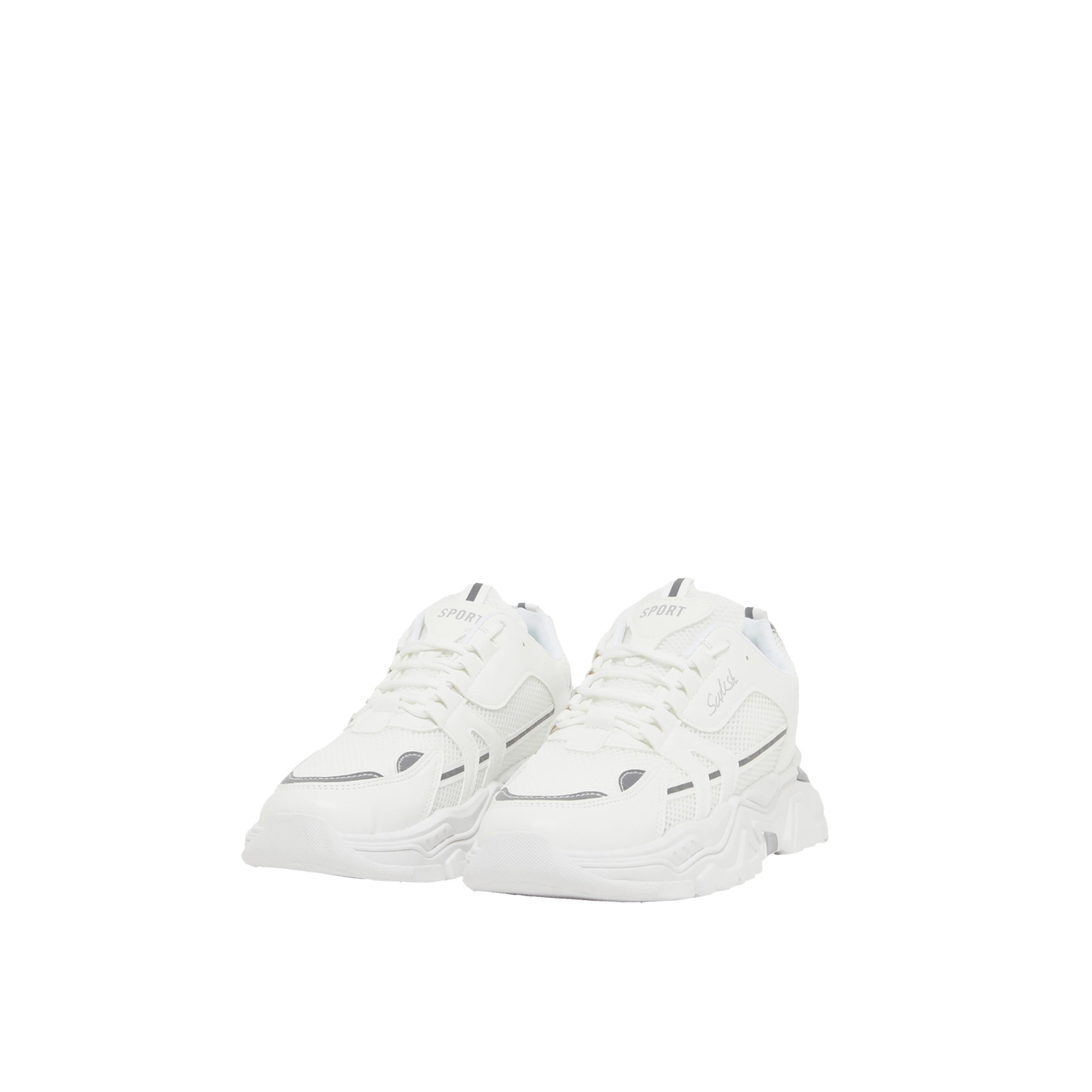 ستايلي - حذاء رياضي نويل بنعل سميك وألوان متباينة ورباط-men-shoes-sneakers-image-2