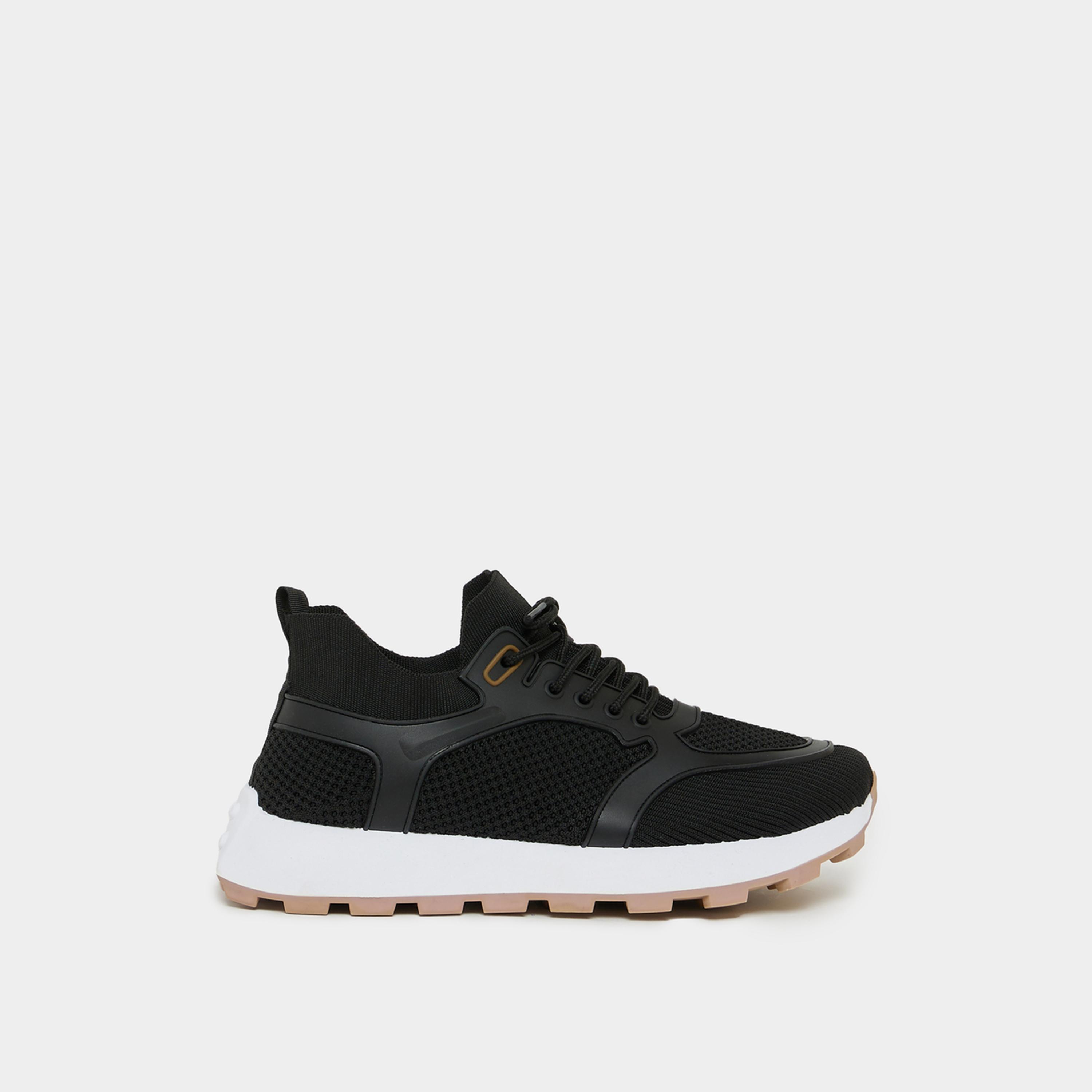 ستايلي - حذاء رياضي منخفض الكاحل برباط ونعل سميك-men-shoes-sneakers-image-1