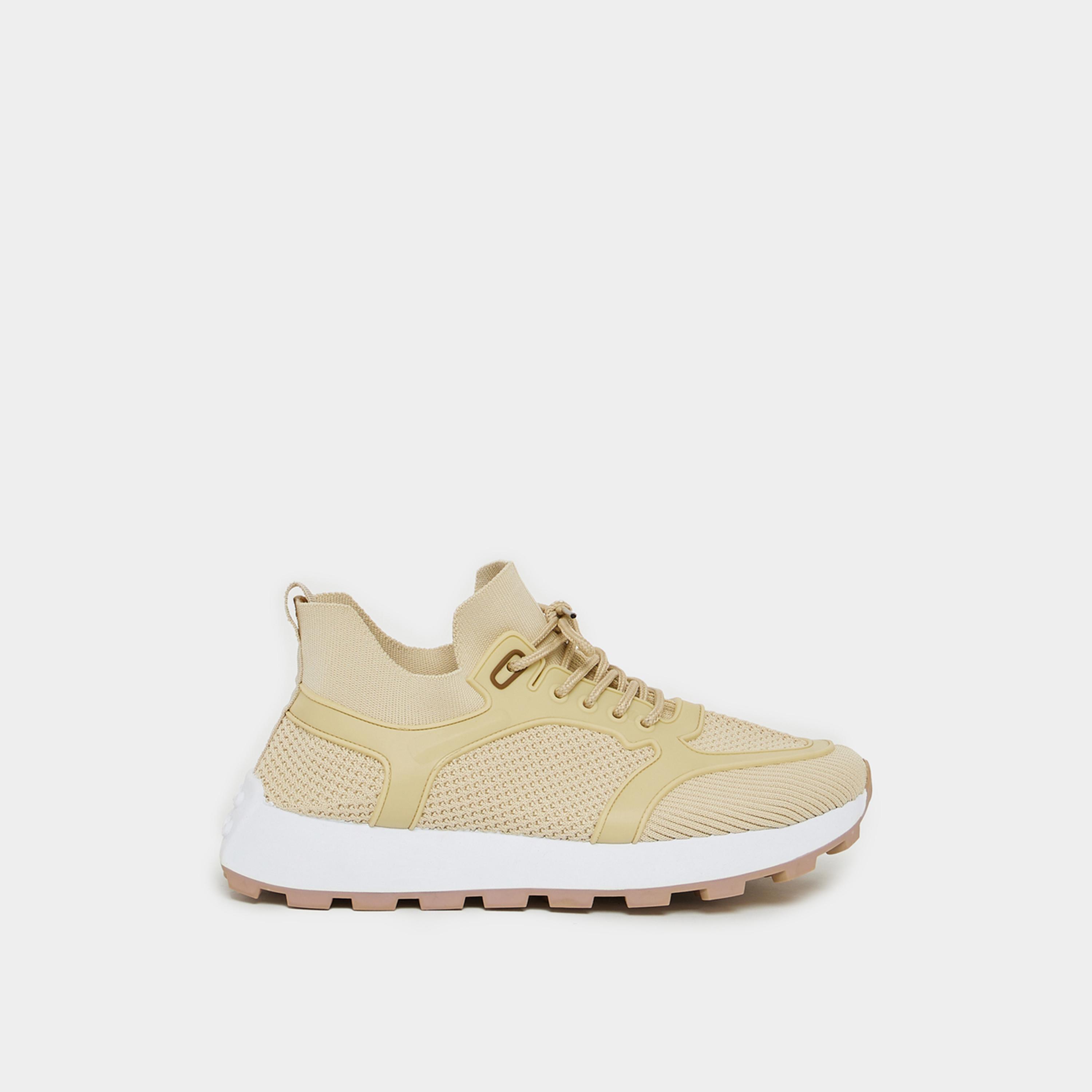 Styli Low Ankle Lace Up Platform Sole Sneakers-men-shoes-sneakers-image-1