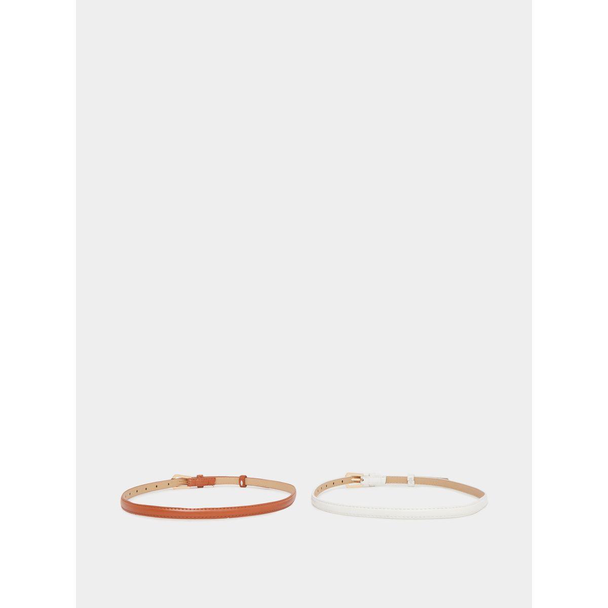 Styli Set of 2 - Solid Narrow Belt with Tang Closure-women-clothingaccessories-belts-image-3