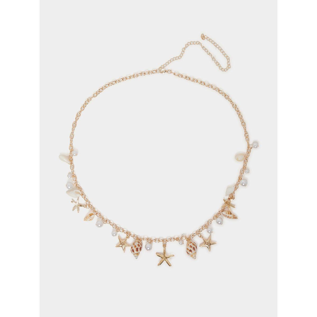 Styli Embellished Sea Charm Chain Belt-women-clothingaccessories-belts-image-2