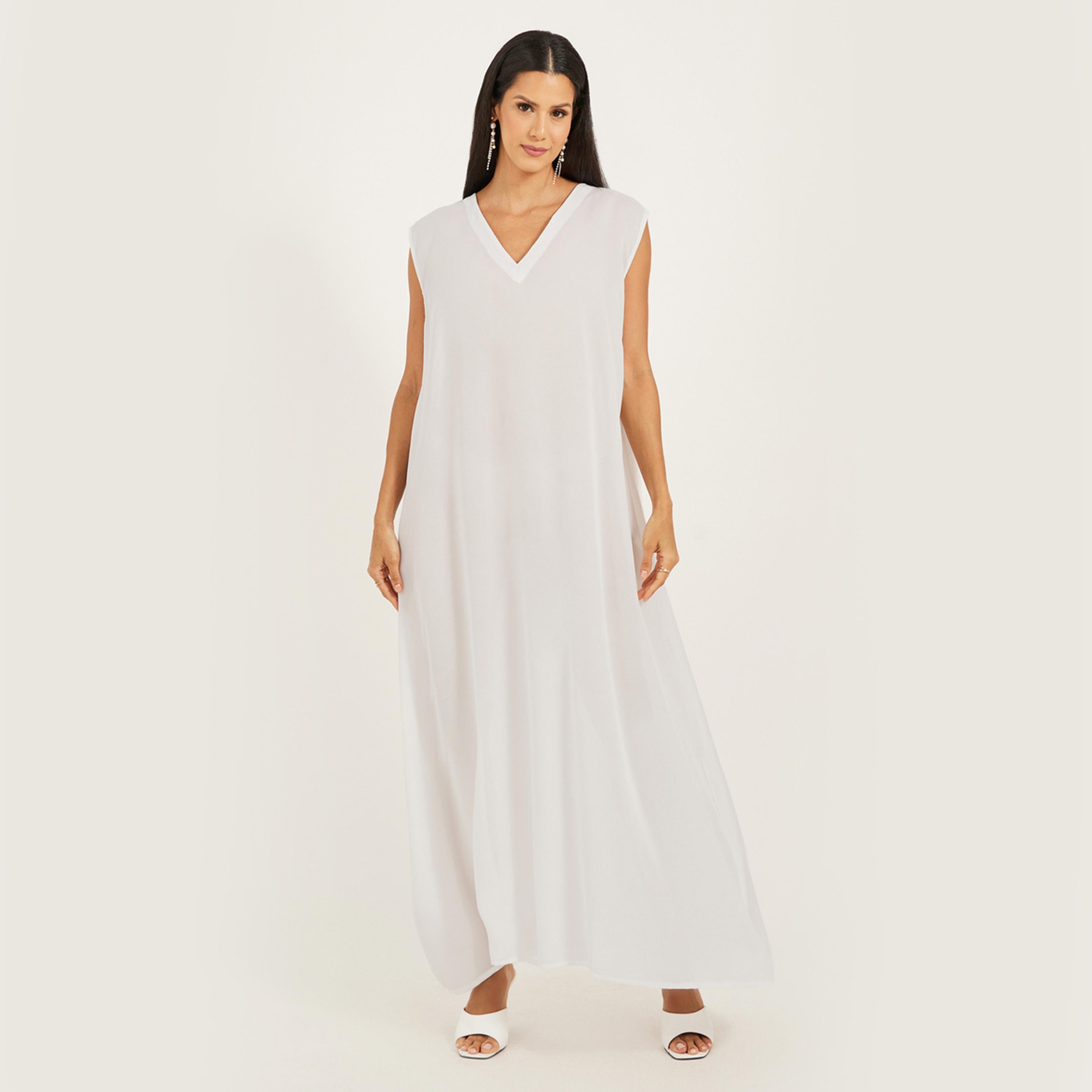Maxim Creation X Styli Bsy Kaftan With Sequince Embroidery-women-arabicclothing-kaftan-image-5