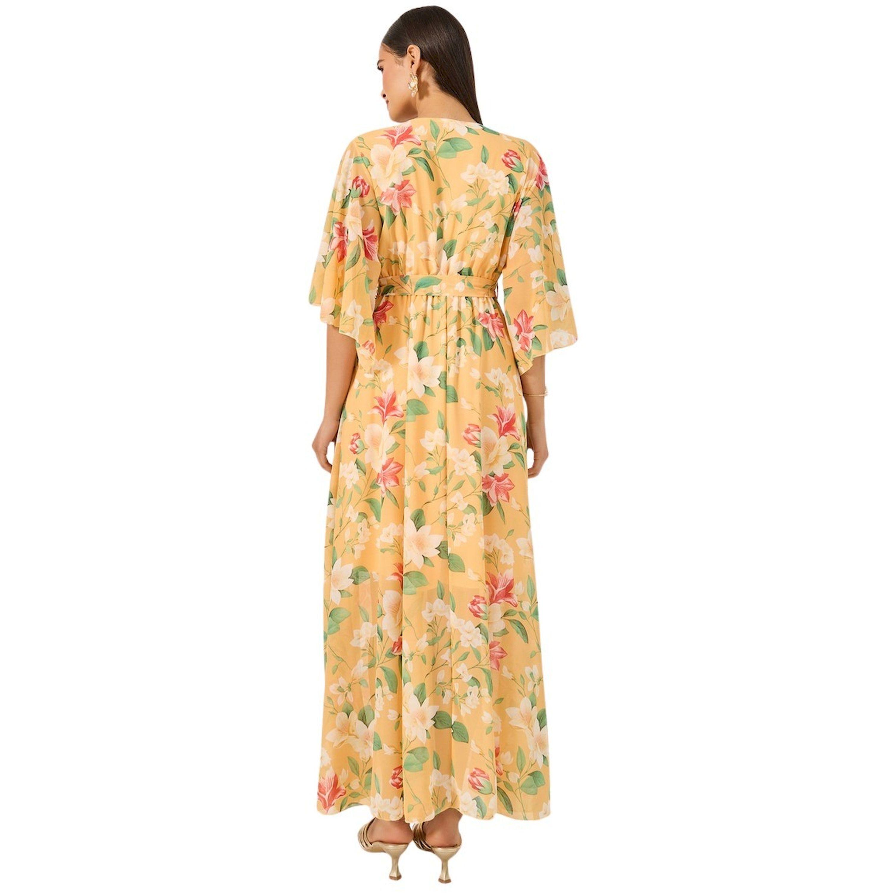 Styli Floral Print Angel Sleeves Wrap Maxi Dress-women-clothing-dresses-image-5