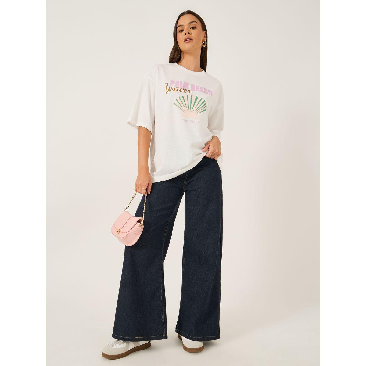 Styli Graphic Print Short Sleeve Oversized T-Shirt-women-clothing-tshirts-image-2