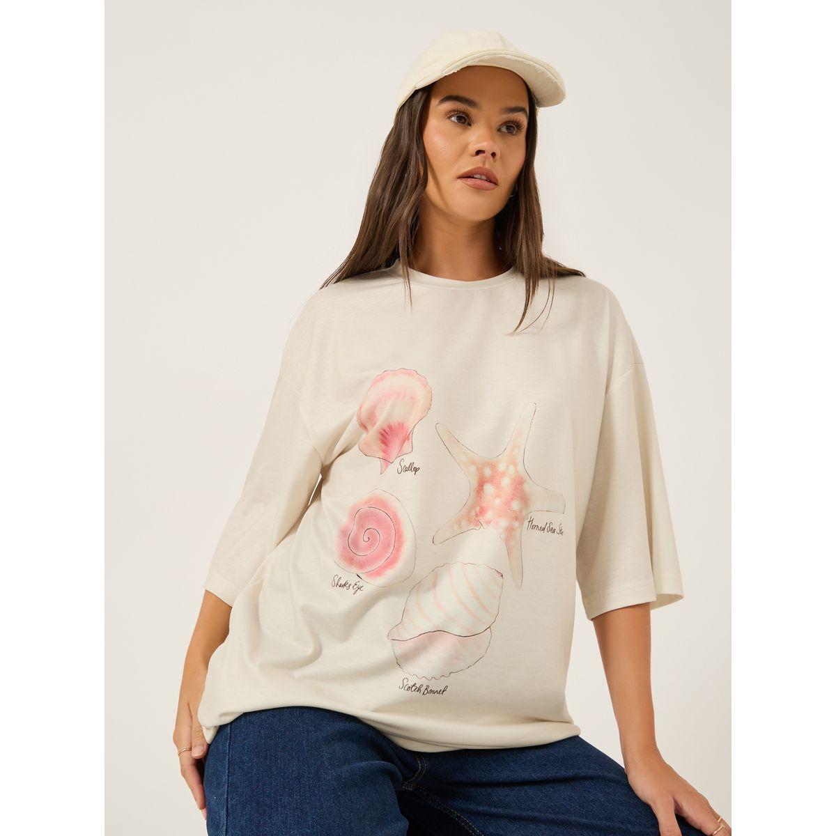 Styli Graphic Print Short Sleeve Oversized T-Shirt-women-clothing-tshirts-image-1