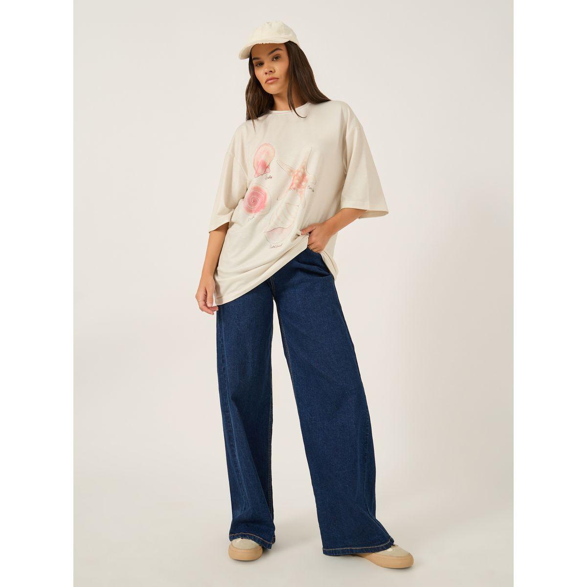 Styli Graphic Print Short Sleeve Oversized T-Shirt-women-clothing-tshirts-image-2