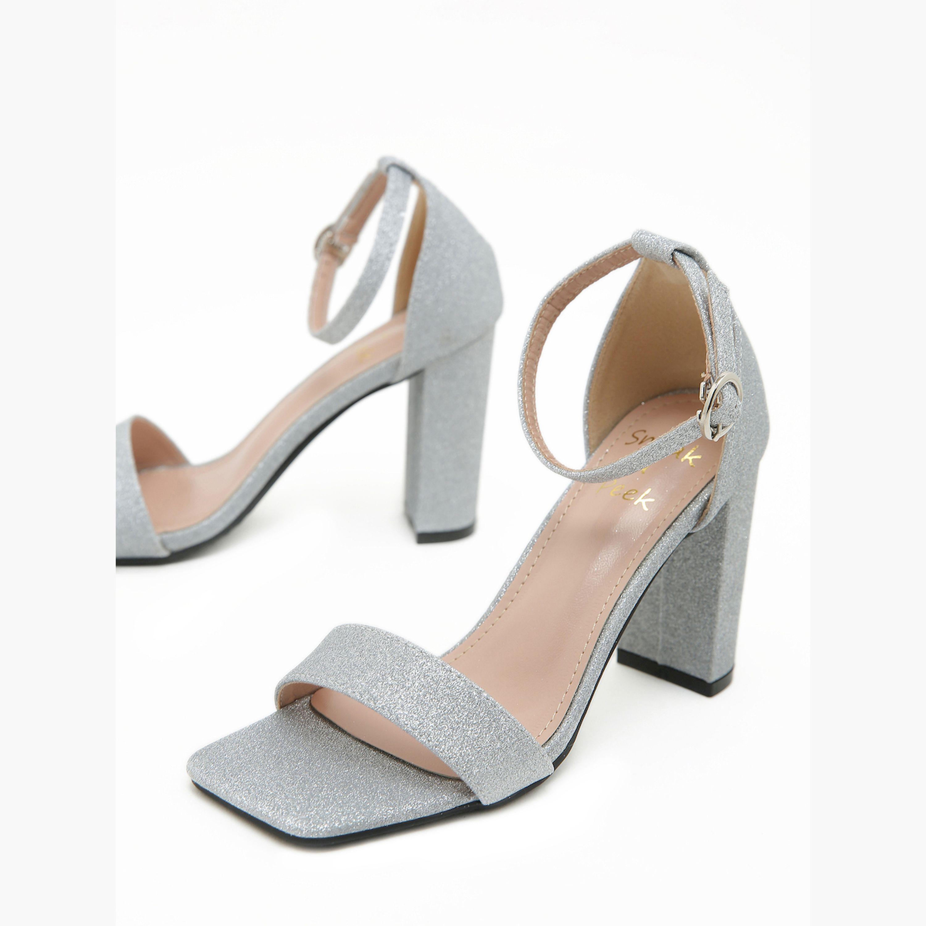 Sneak-a-Peak X Styli Embellished Open Toe Block Heel Sandals-women-shoes-heels-image-4