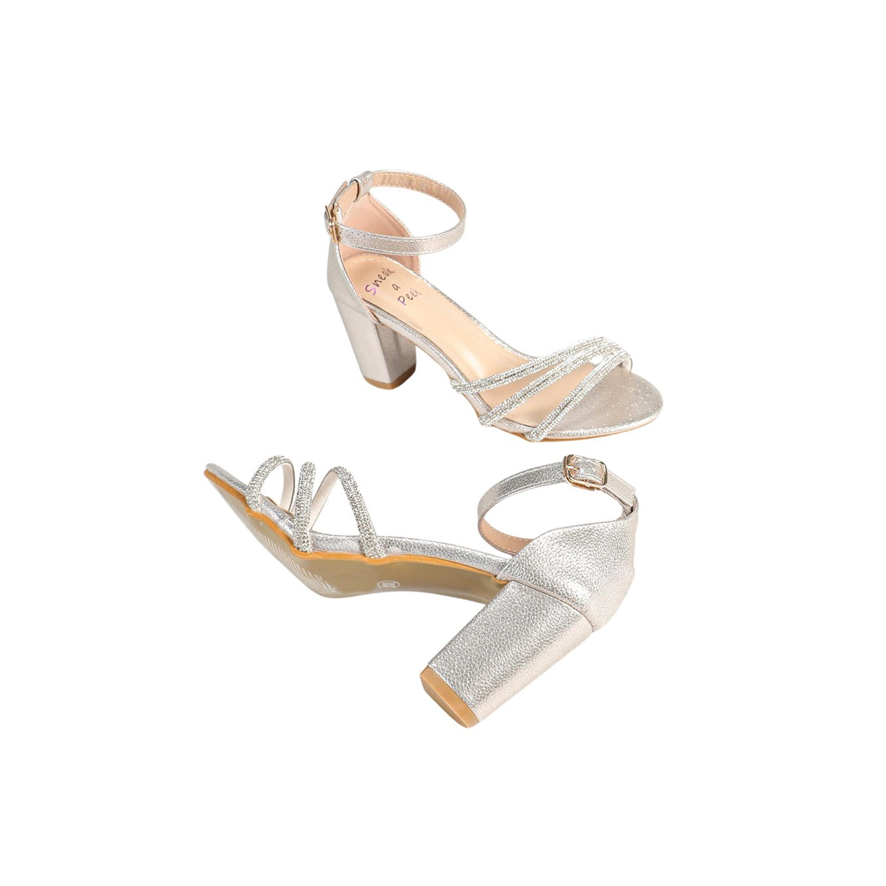 سنيك-أ-بيك × ستايلي - صندل كعب عريض مزين بأصابع مفتوحة-women-shoes-heels-image-6
