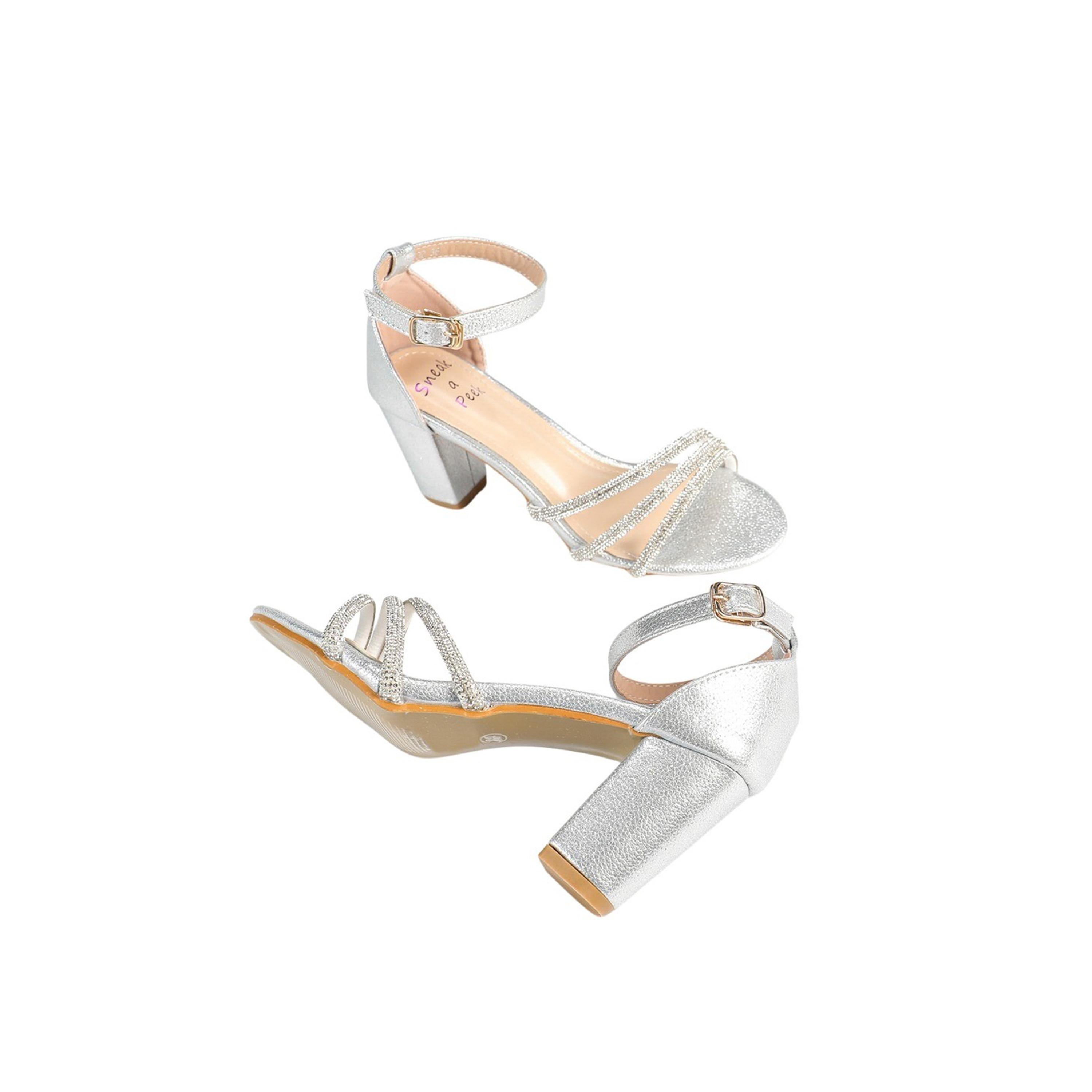 Sneak-a-Peak X Styli Embellished Open Toe Block Heel Sandals-women-shoes-heels-image-6
