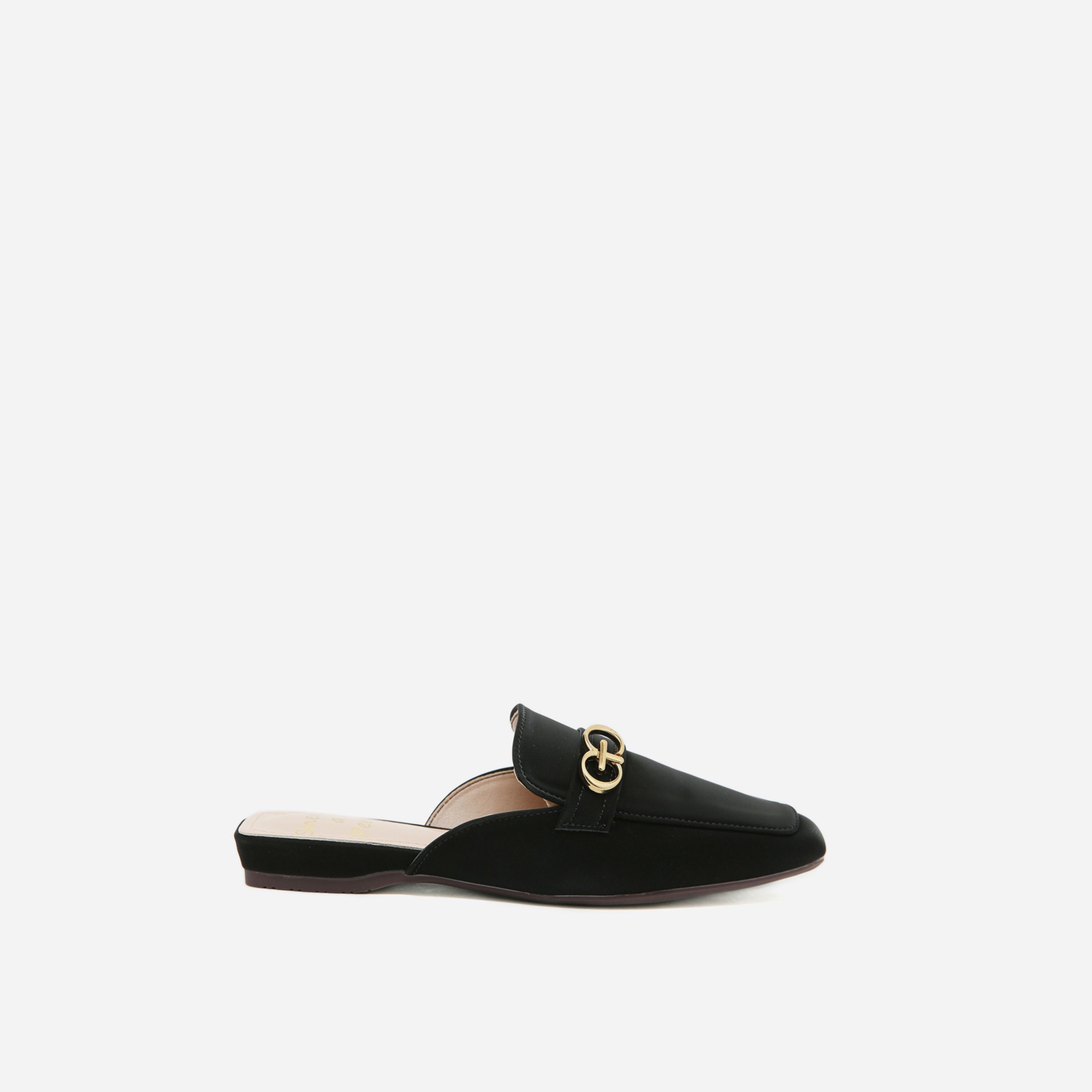 سنيك أبيك × ستايلي - حذاء سهل الارتداء بطرف معدني ومقدمة مربعة-women-shoes-sandals-flats-image-6