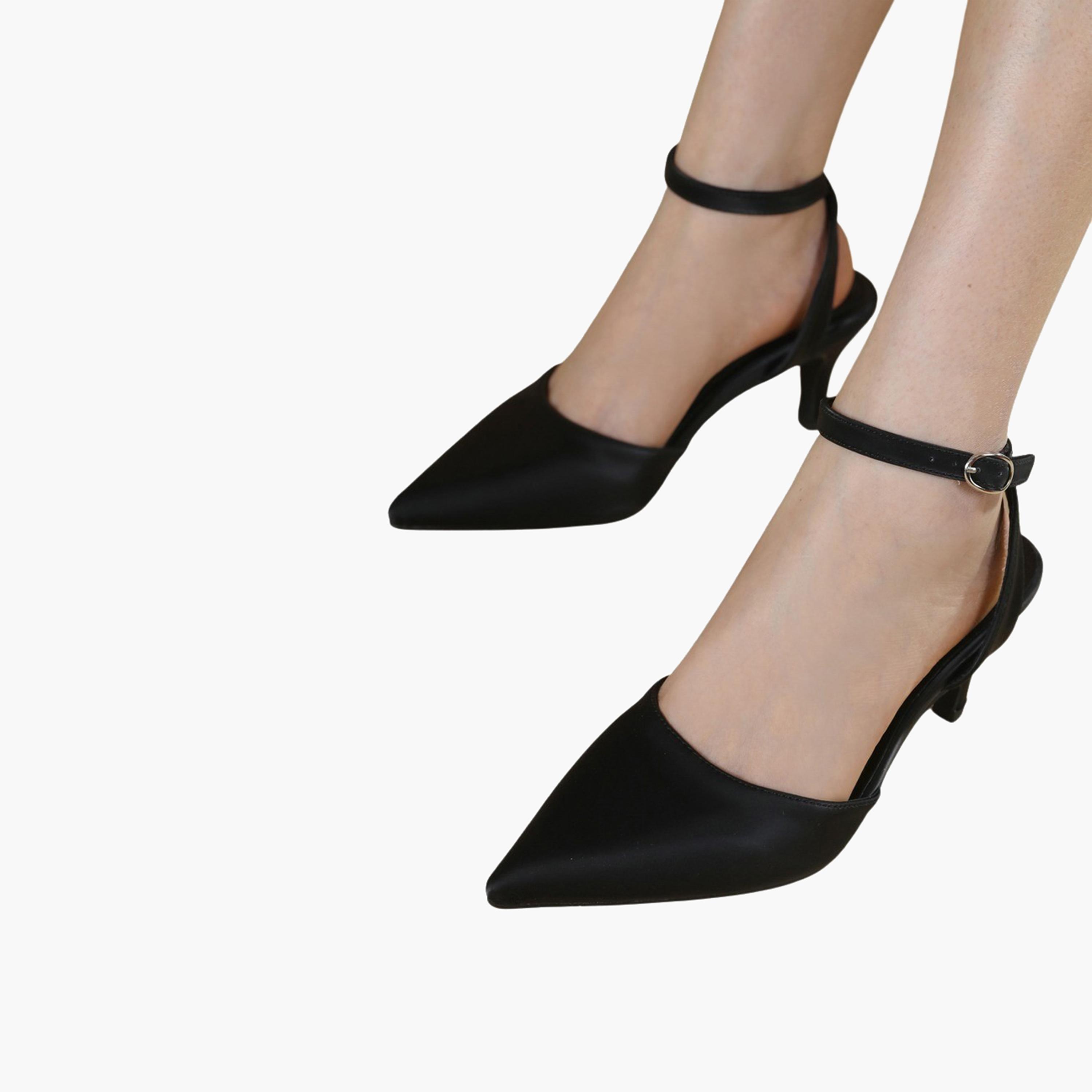 Sneak-a-Peek x Styli Plain Ankle Strap Stiletto Heel Shoes-women-shoes-heels-image-1