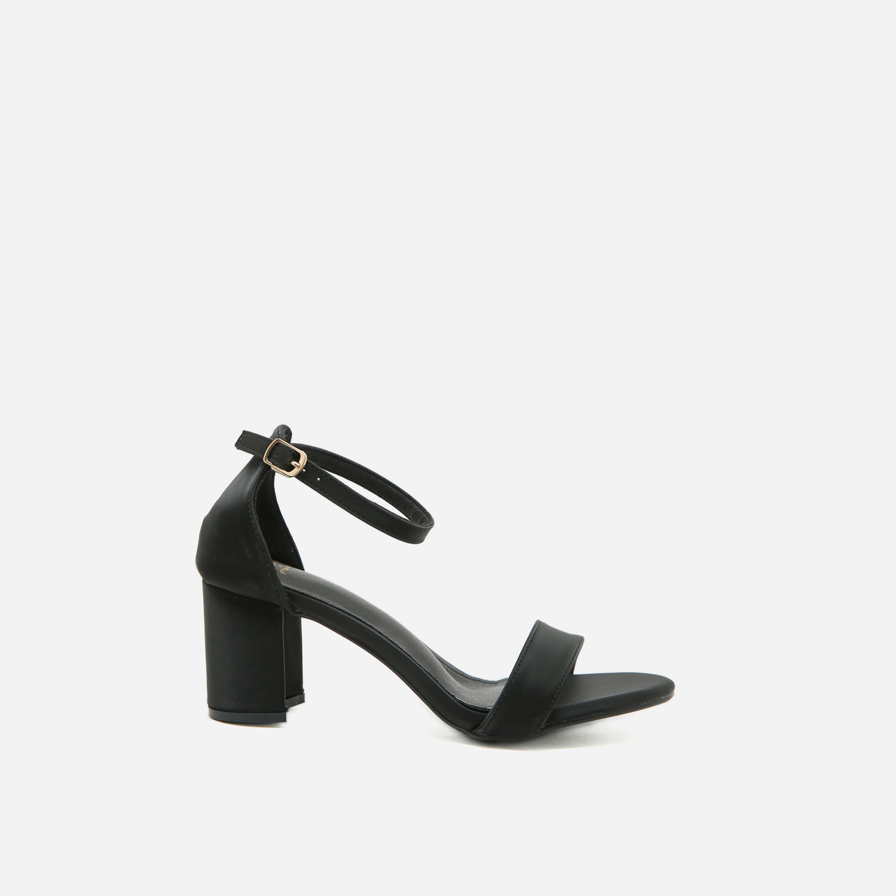 Sneak-a-Peek x Styli Plain Ankle Strap Block Heel Sandals-women-shoes-heels-image-6