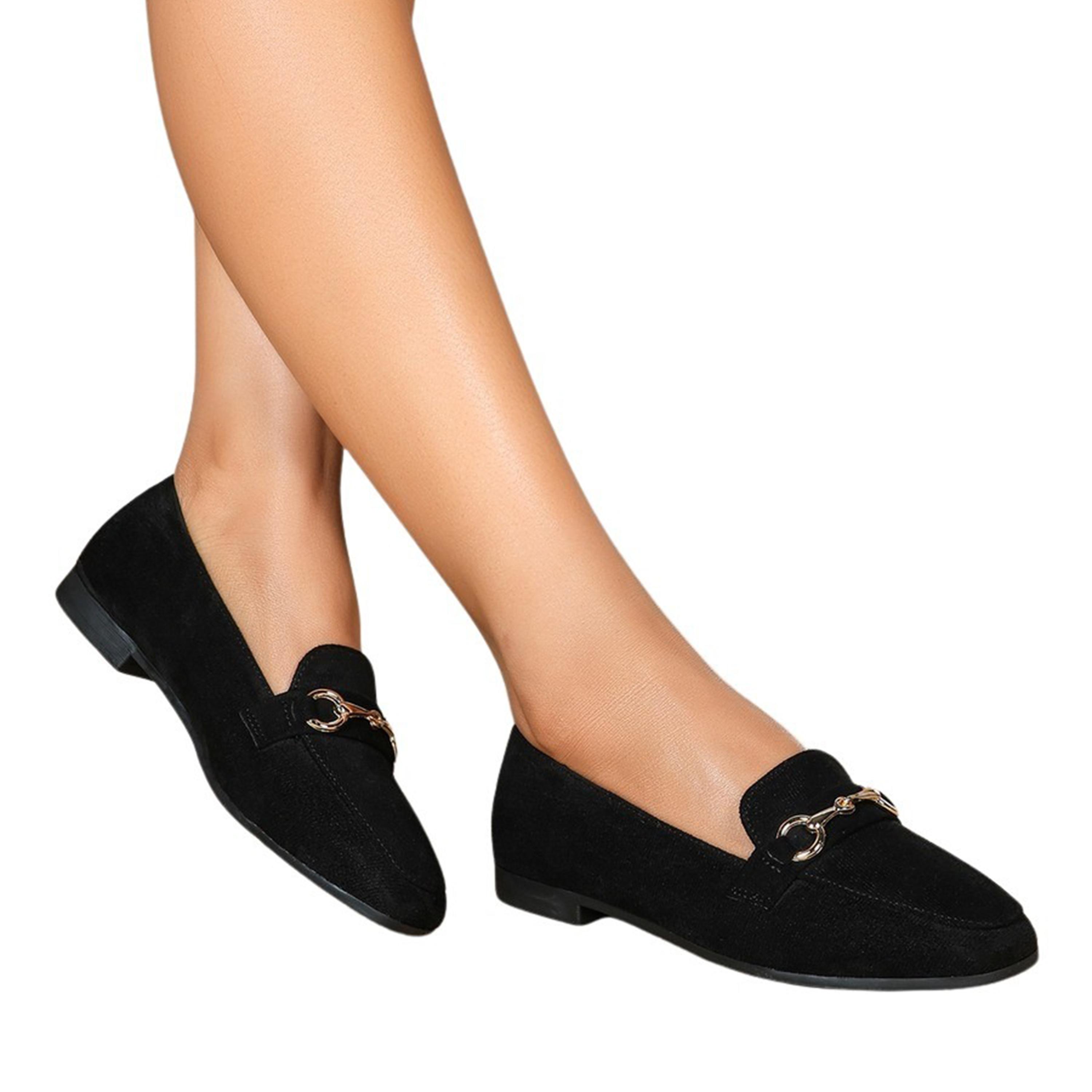 سنيك-أ-بيك × ستايلي - حذاء لوفر سهل الارتداء بتفاصيل مشبك-women-shoes-loafersandmoccasins-image-2