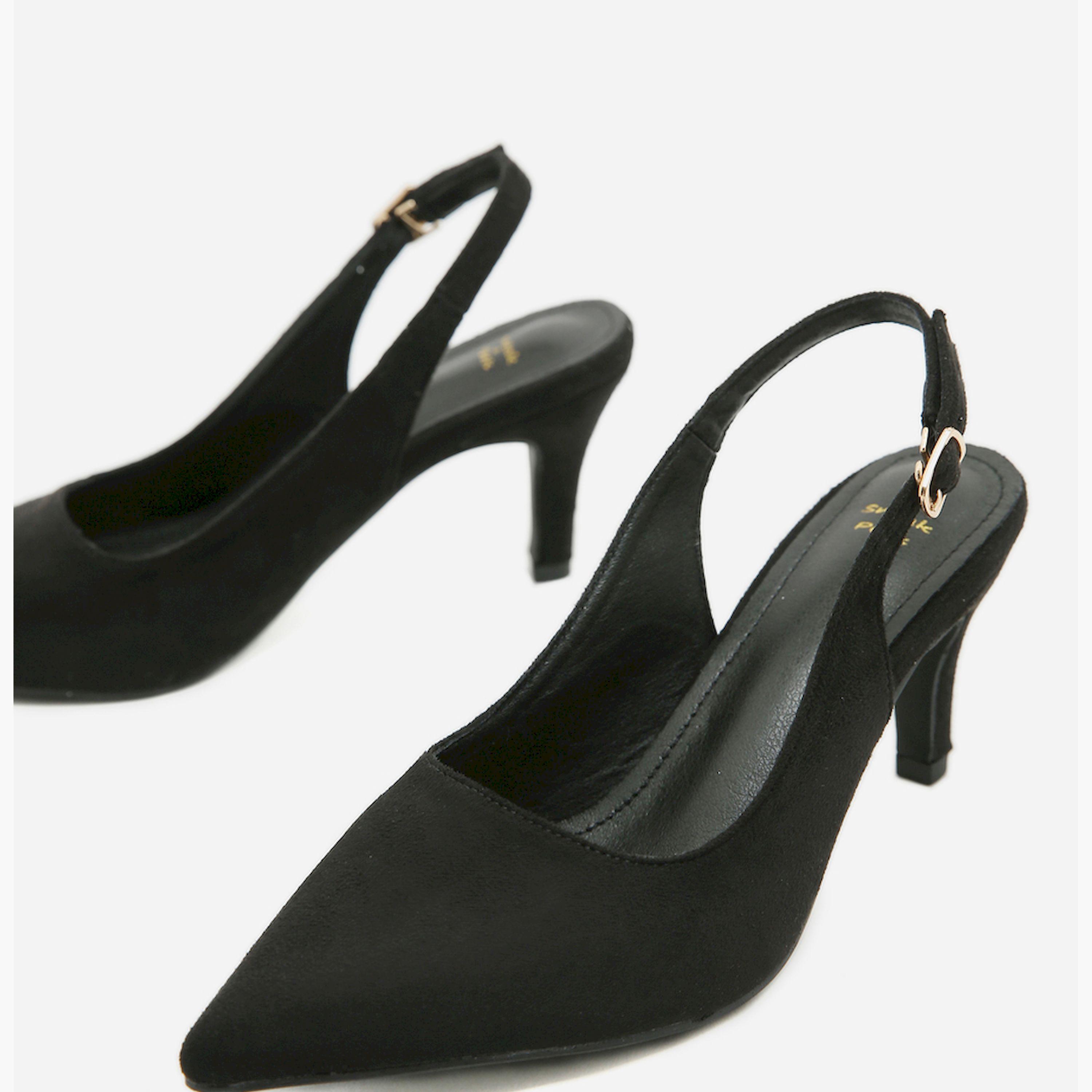 Sneak-a-Peek x Styli Plain Pointed Toe Stiletto Heel Slingback Shoes-women-shoes-heels-image-5