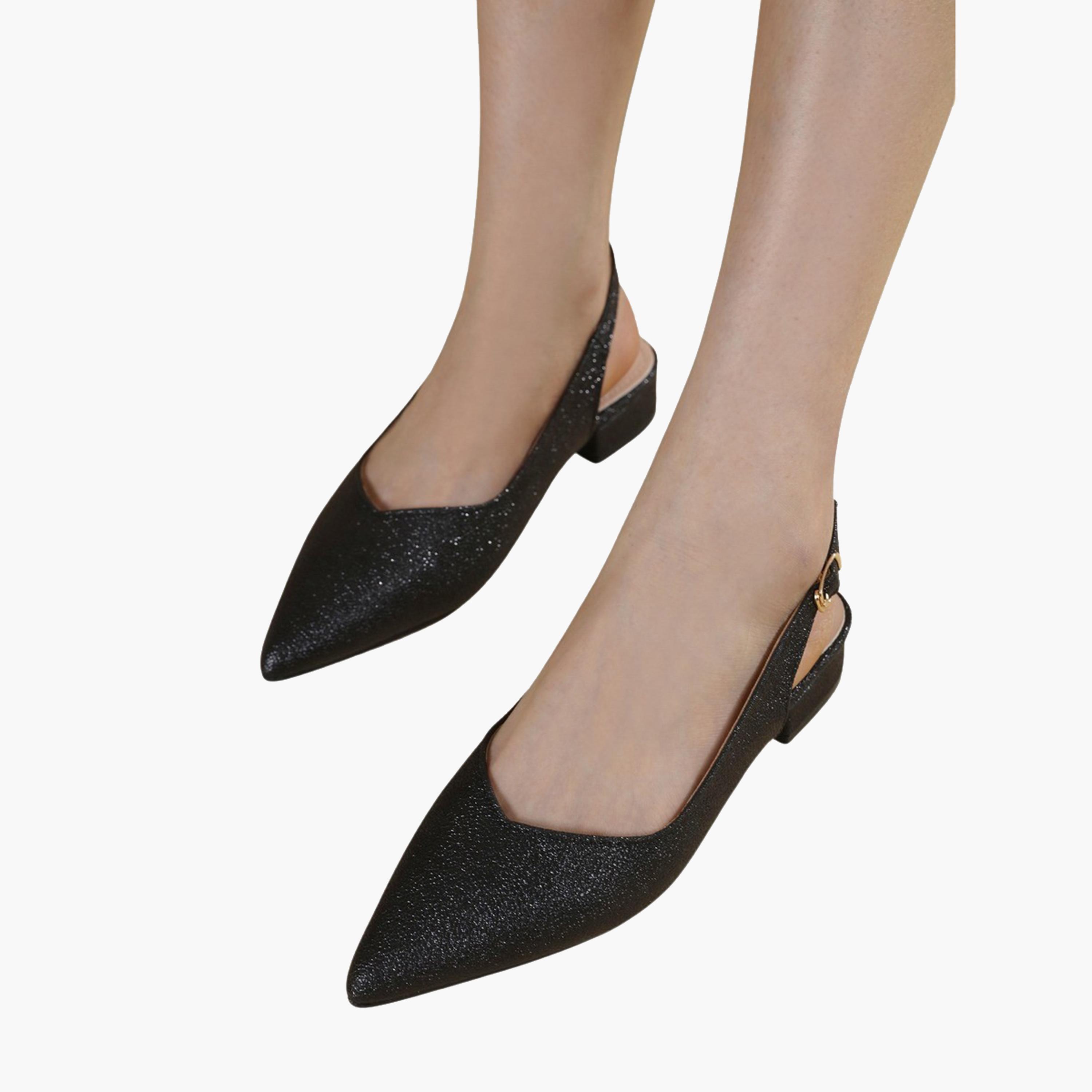سنيك أبيك × ستايلي - حذاء لامع بكعب عريض ومقدمة مدببة-women-shoes-heels-image-1