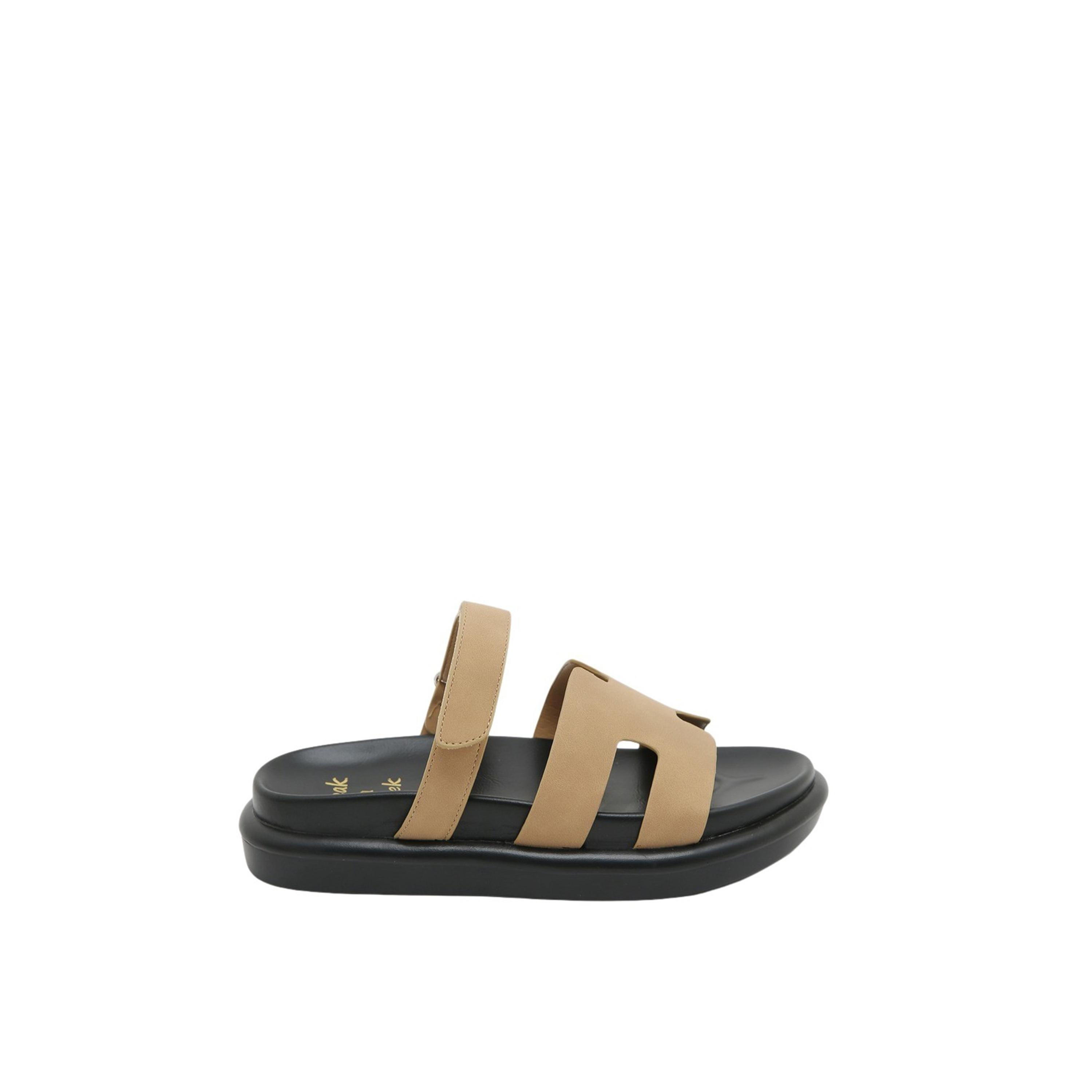 Sneak-a-Peak X Styli Comfort Slip-On Flatform Sandals-women-shoes-sandals-flats-image-1