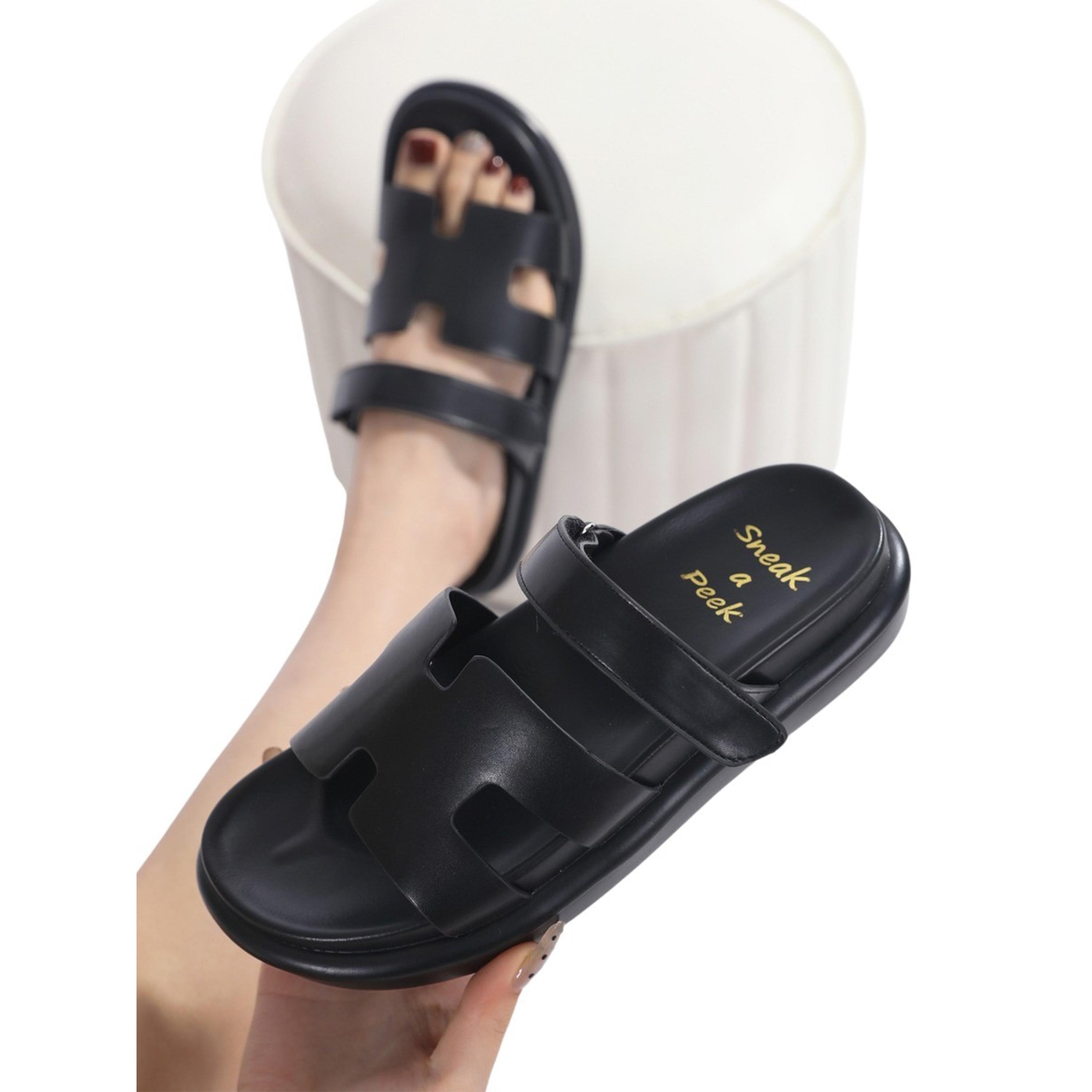 Sneak-a-Peak X Styli Comfort Slip-On Flatform Sandals-women-shoes-sandals-flats-image-4