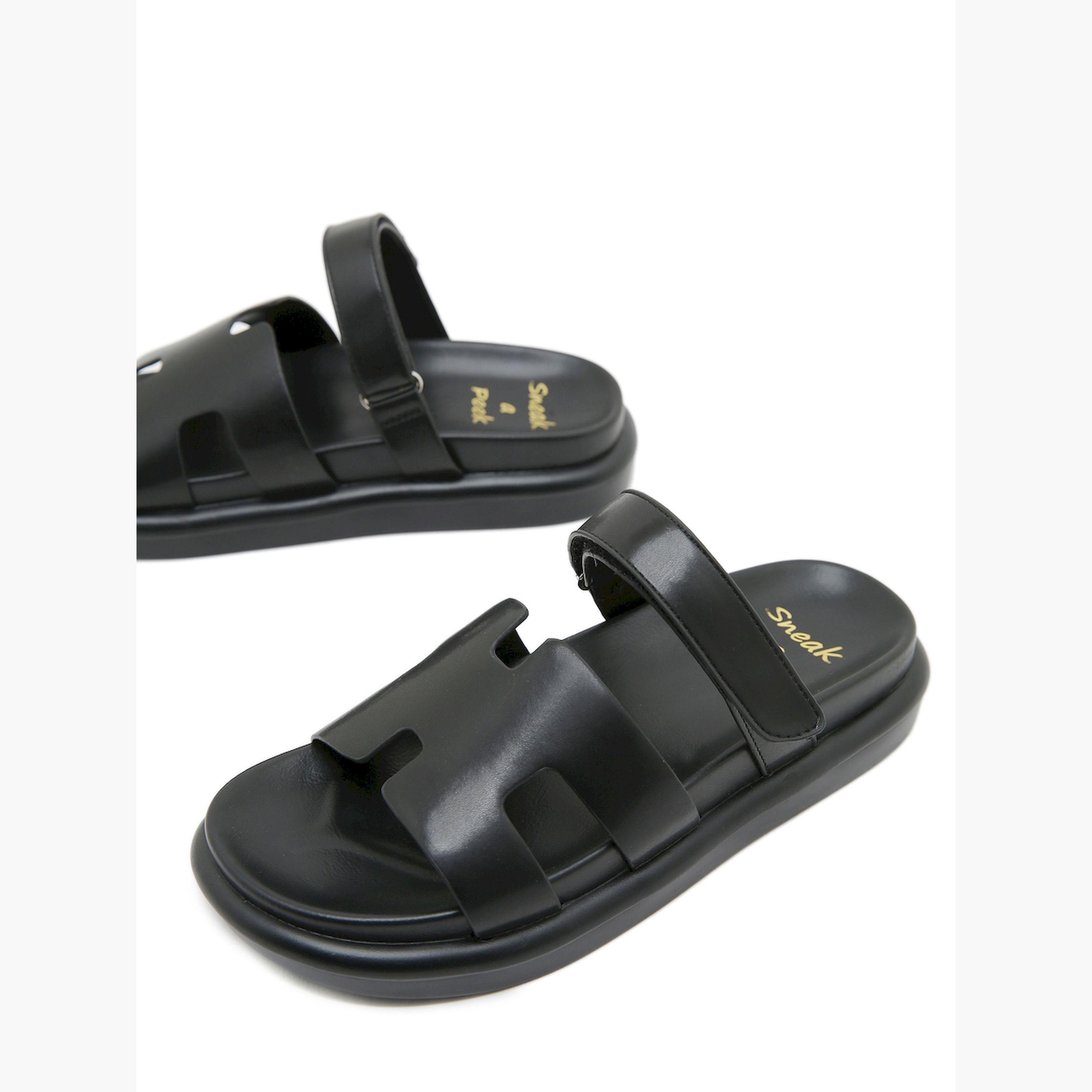 سنيك-أ-بيك × ستايلي - صندل مسطح مريح سهل الارتداء-women-shoes-sandals-flats-image-5