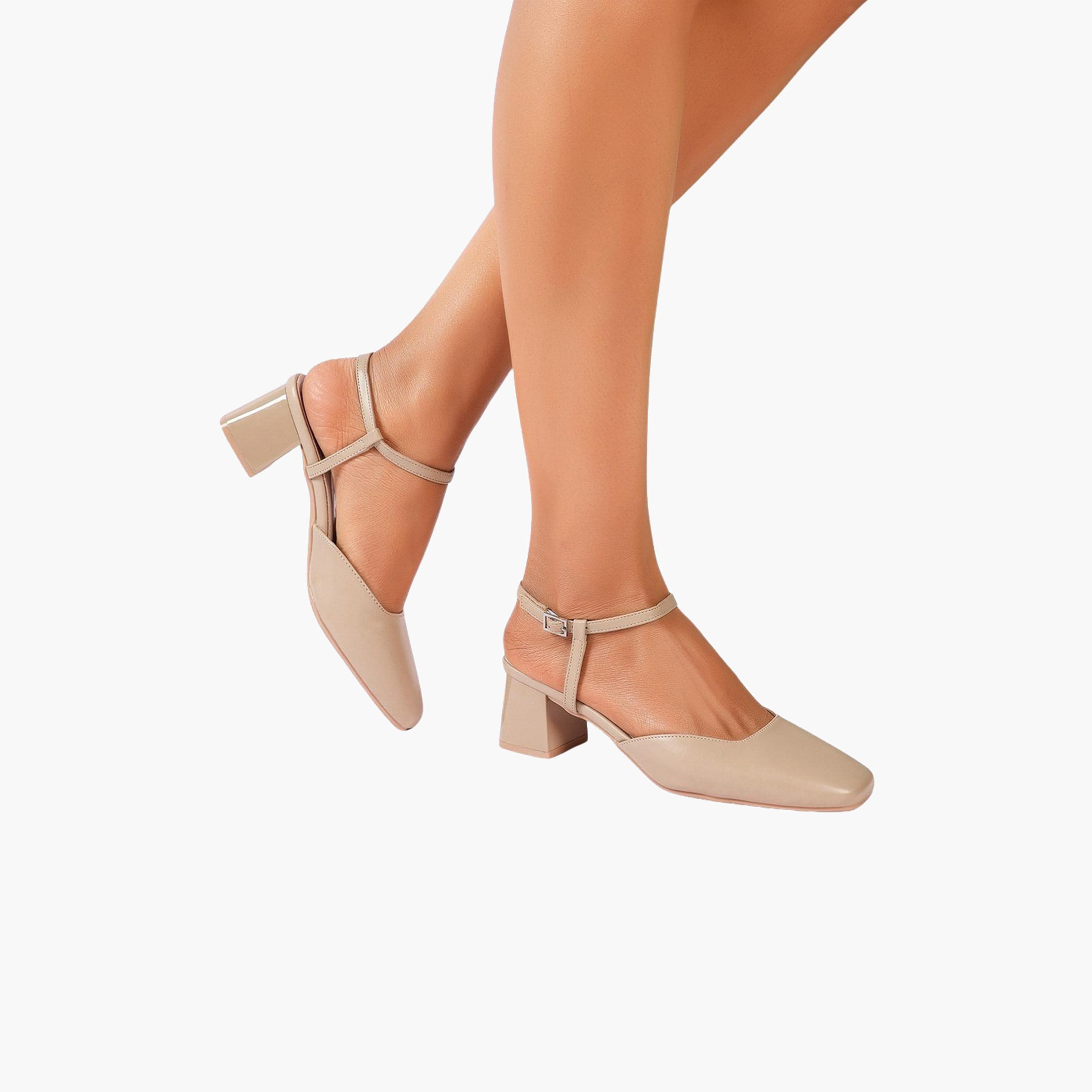Sneak-a-Peek x Styli Plain Ankle Strap Block Heel Shoes-women-shoes-heels-image-3