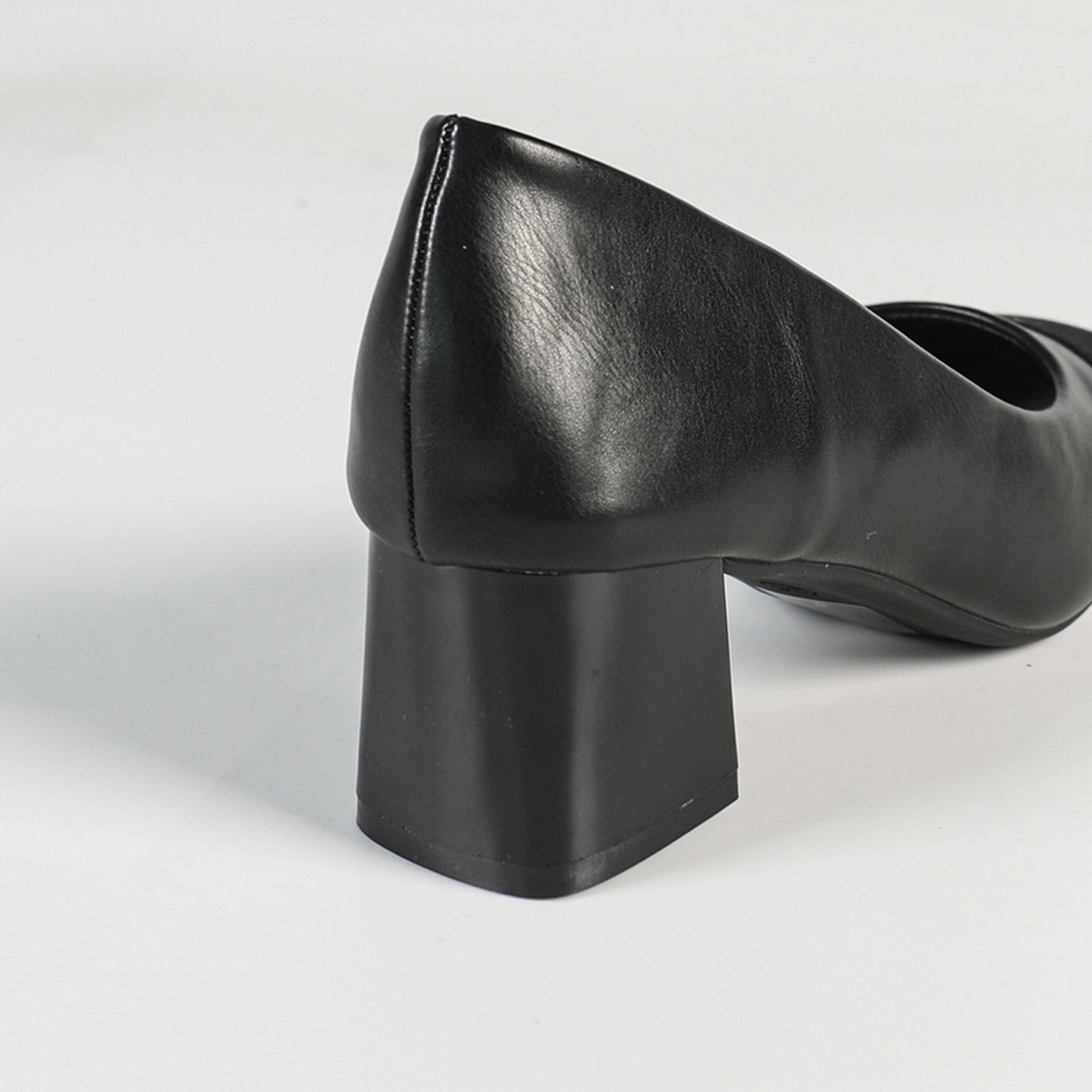 سنيك أبيك × ستايلي - حذاء سادة بكعب عريض ومقدمة مربعة-women-shoes-heels-image-7