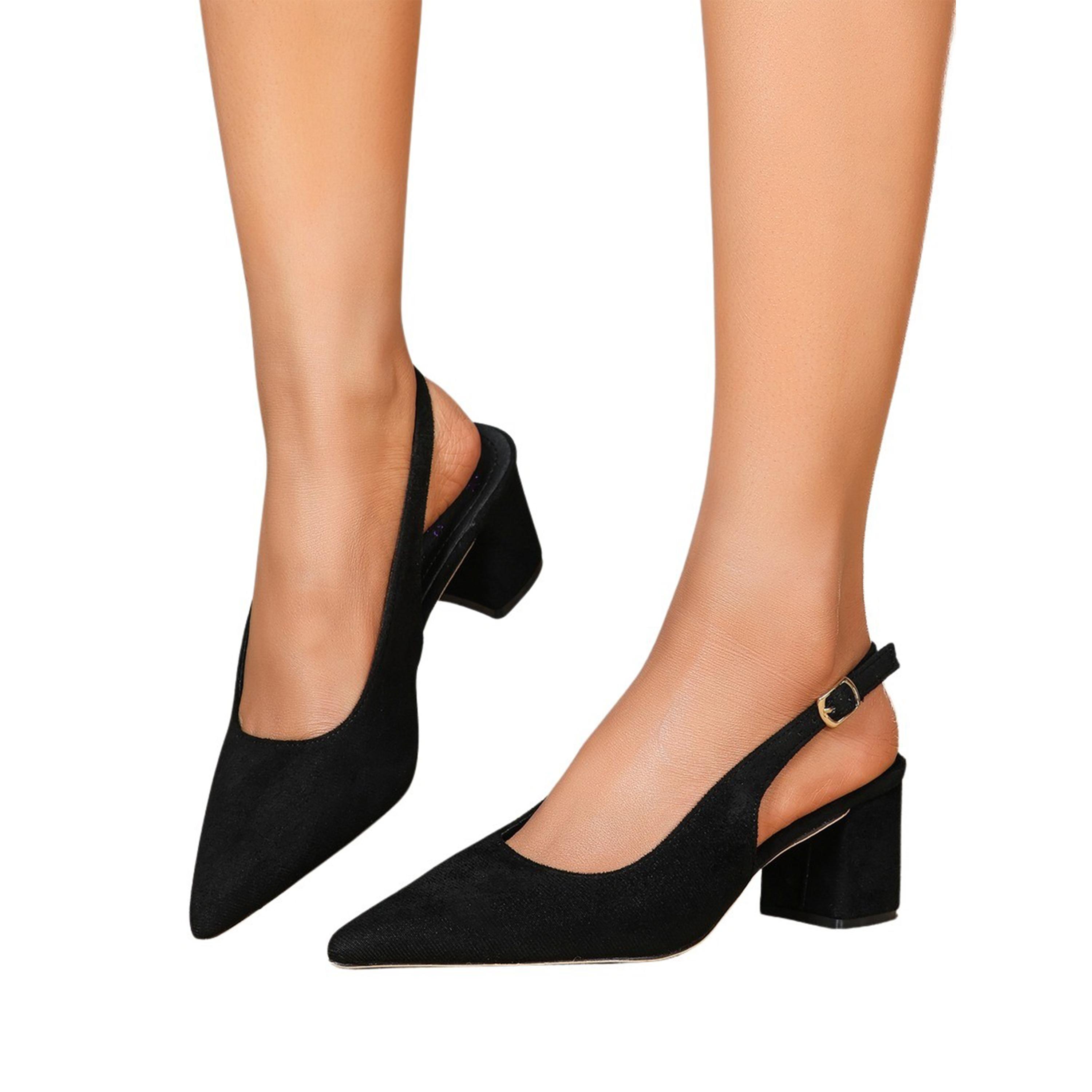 سنيك-أ-بيك × ستايلي - حذاء بكعب عريض ومقدمة مدببة-women-shoes-heels-image-1