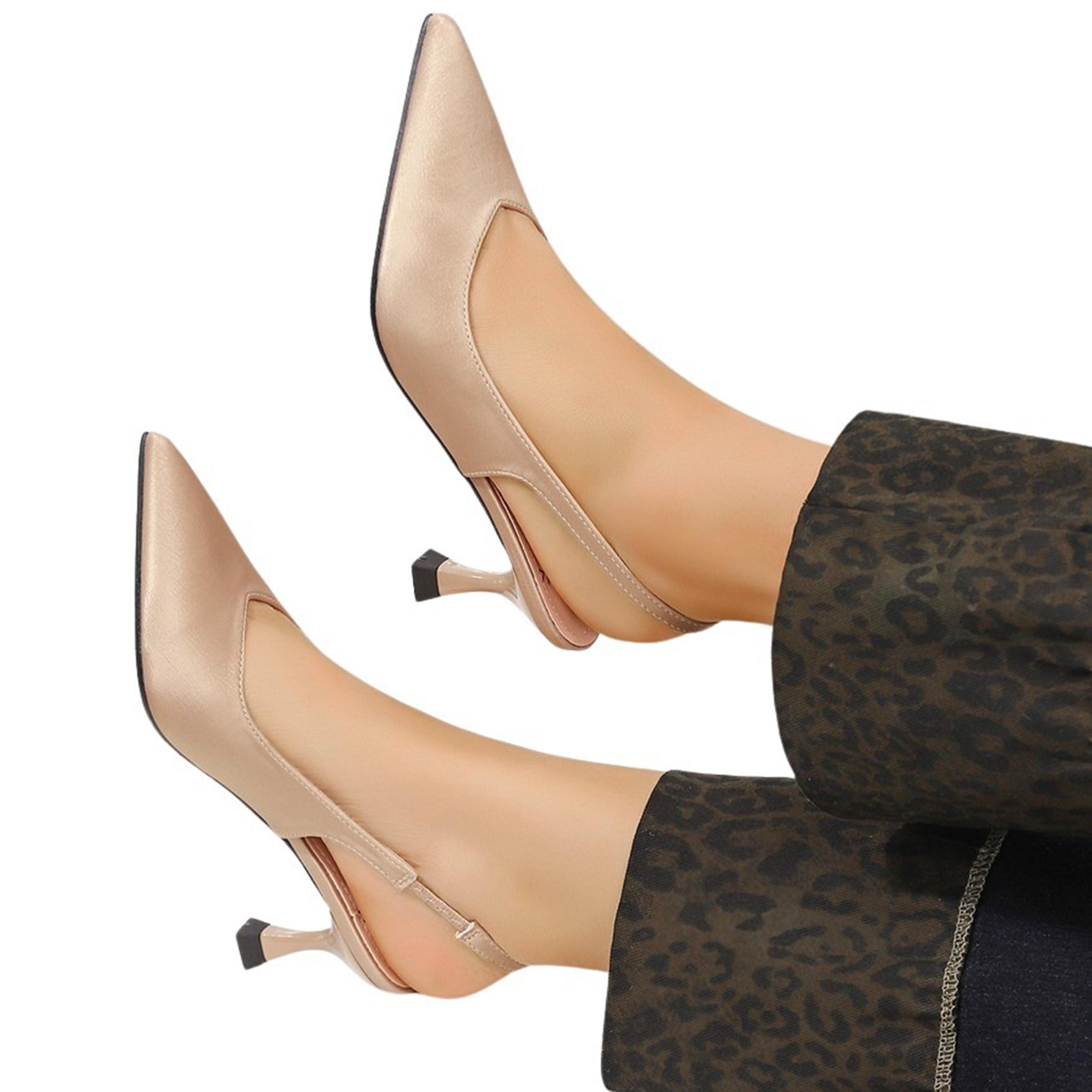 سنيك-أ-بيك × ستايلي - حذاء بكعب صغير مفتوح من الخلف ومقدمة مدببة-women-shoes-heels-image-4
