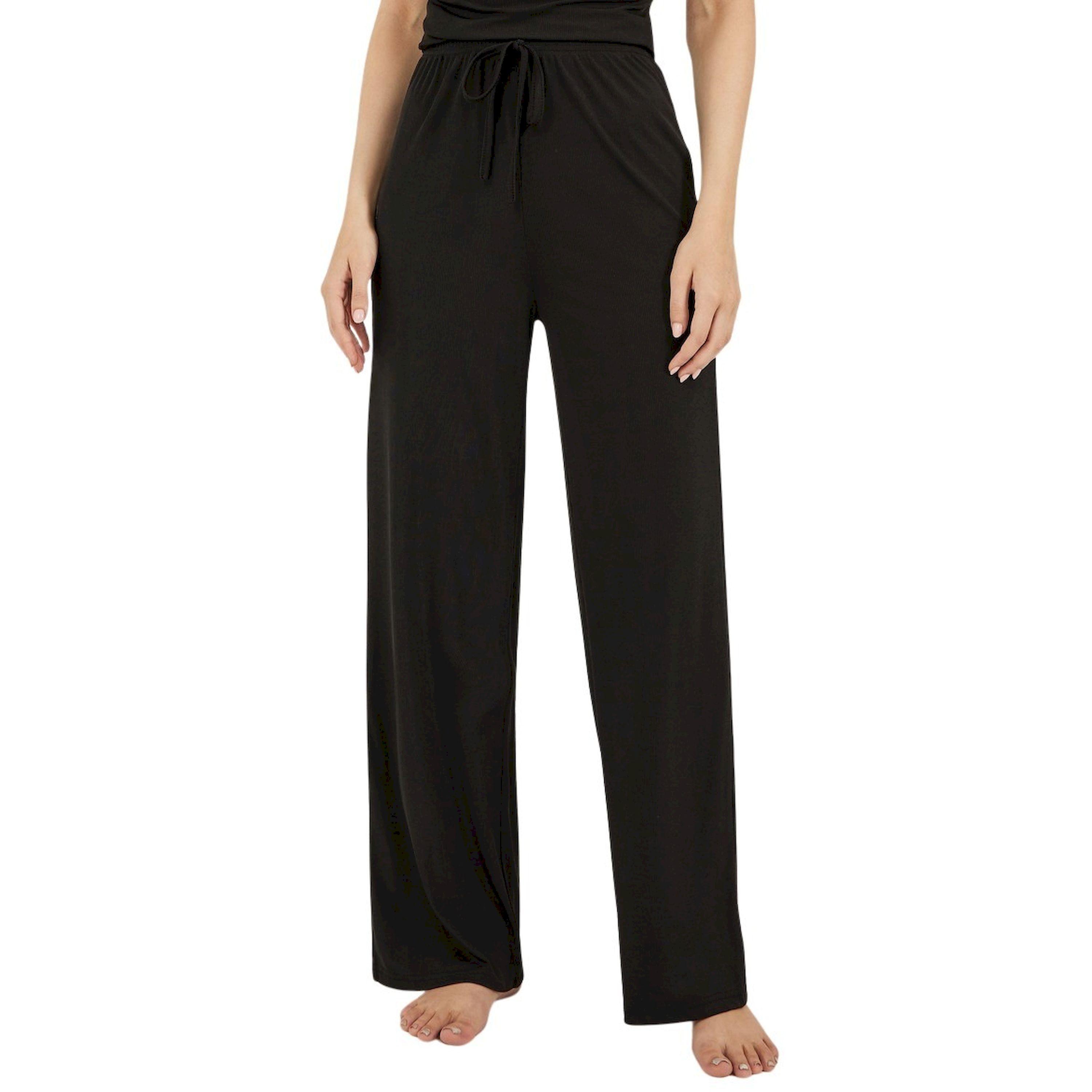 Styli Butterfly Back Detail Cowl Neck Cami and Pyjama Set-women-clothing-nightwear-pyjamas-longsets-image-5