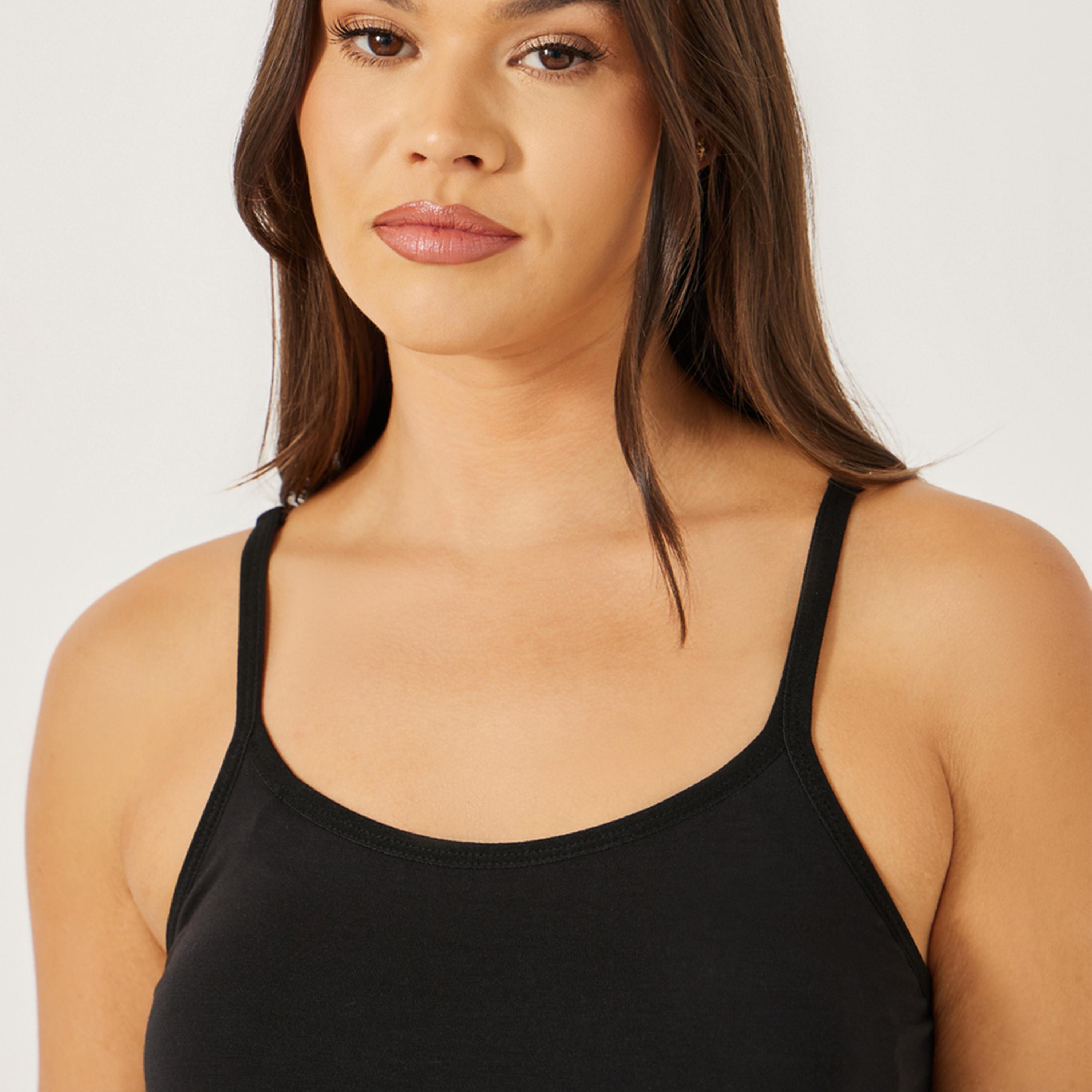 ستايلي - حمالة صدر كامي مع حزام قابل للتعديل-women-clothing-lingerie-shapewear-image-3