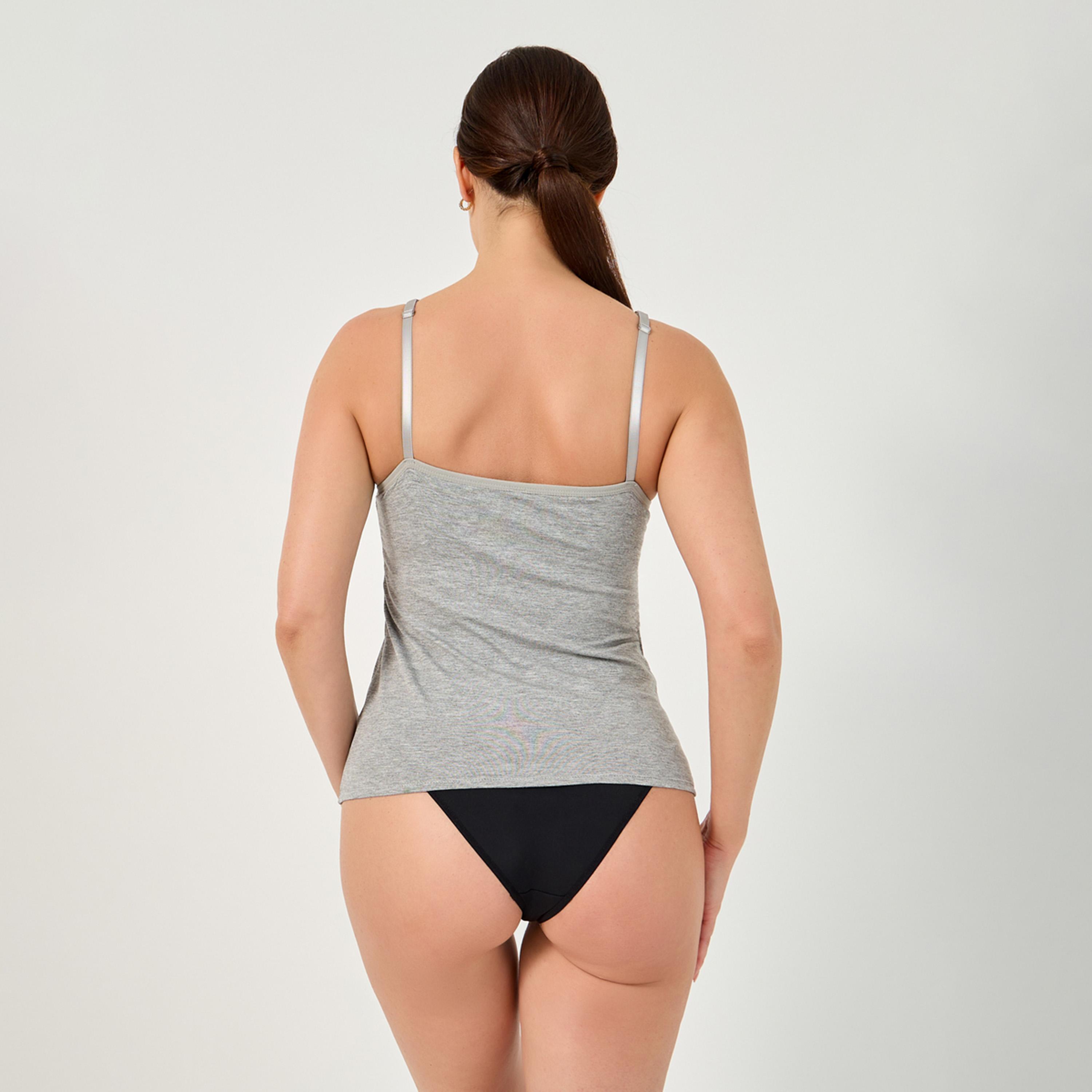 ستايلي - بلوزة كامي بحزام قابل للتعديل-women-clothing-lingerie-shapewear-image-3