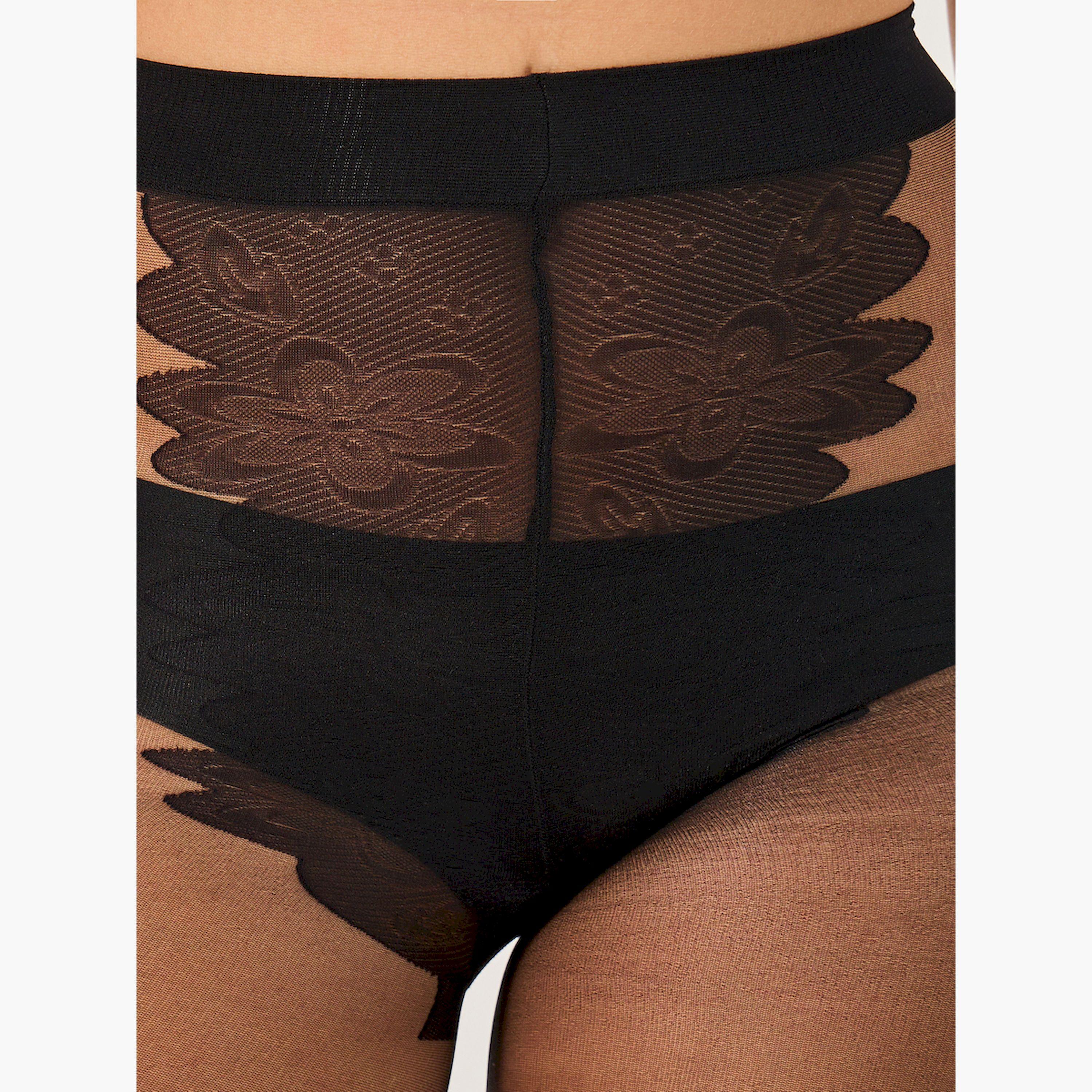 Styli 10D Plain Stockings-women-socksandstockings-image-2