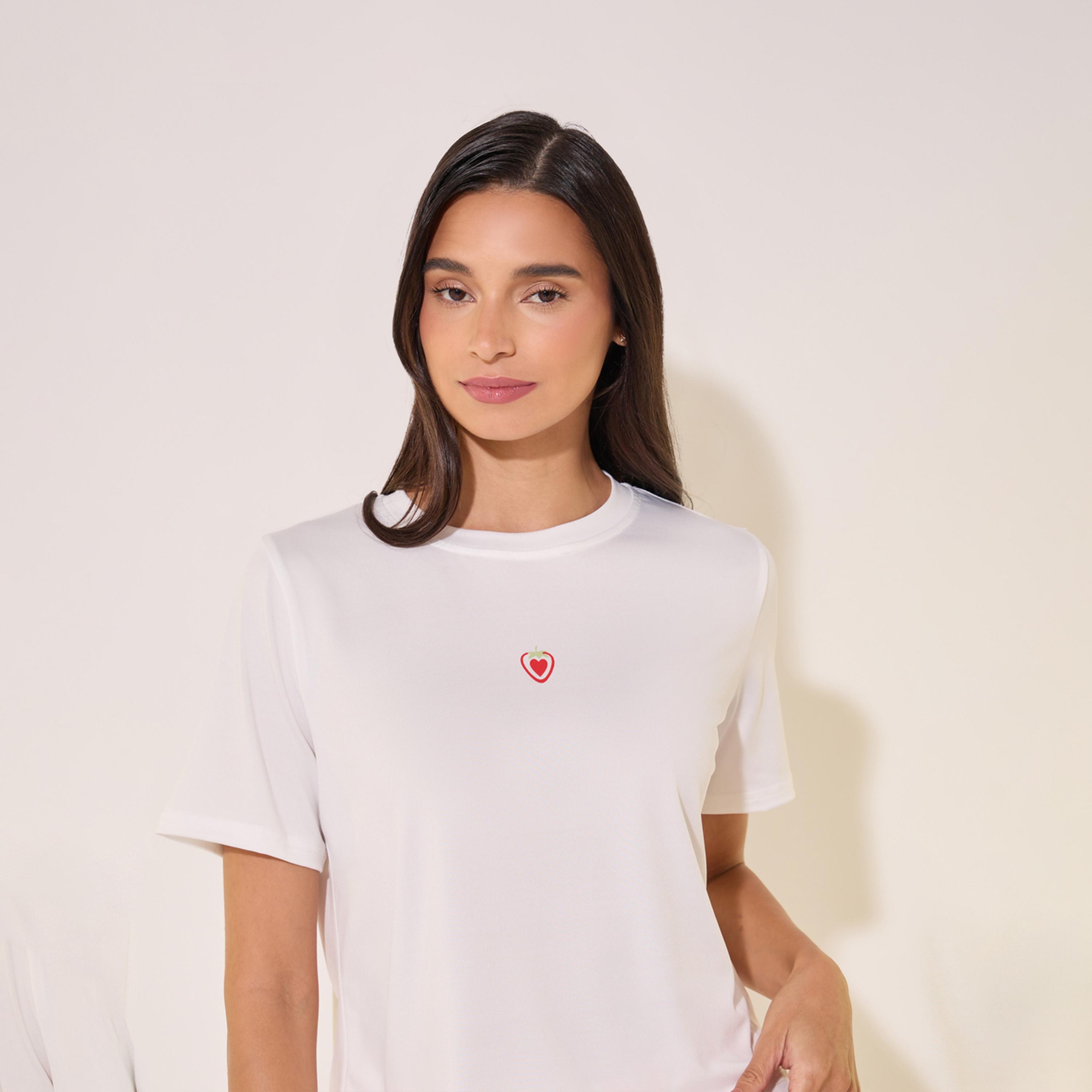 Styli Heart Print Regular Fit Tee And Pants-women-clothing-nightwear-pyjamas-longsets-image-3