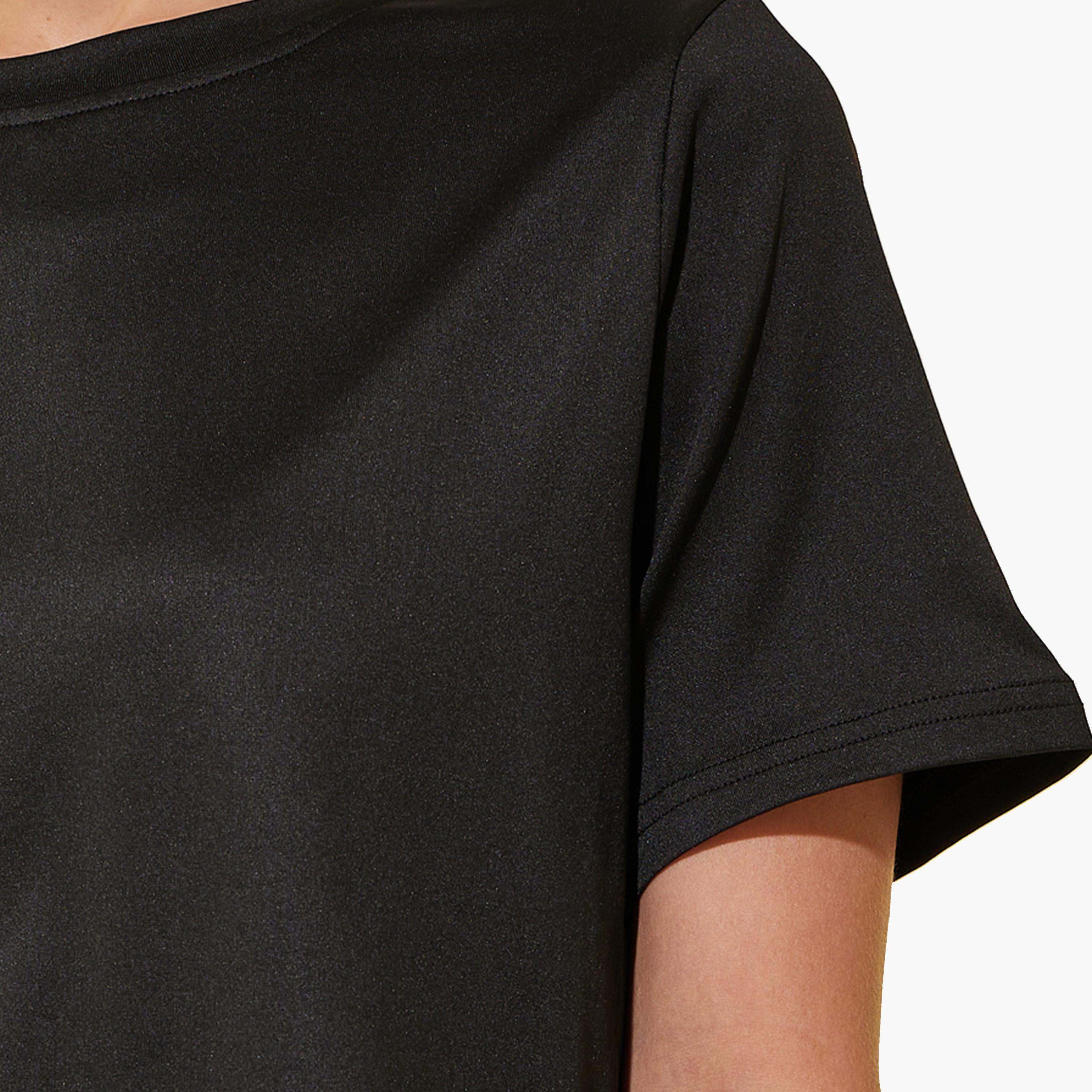 Styli Solid Short Sleeve T-Shirt and Printed Shorts-women-clothing-nightwear-pyjamas-shortsets-image-3