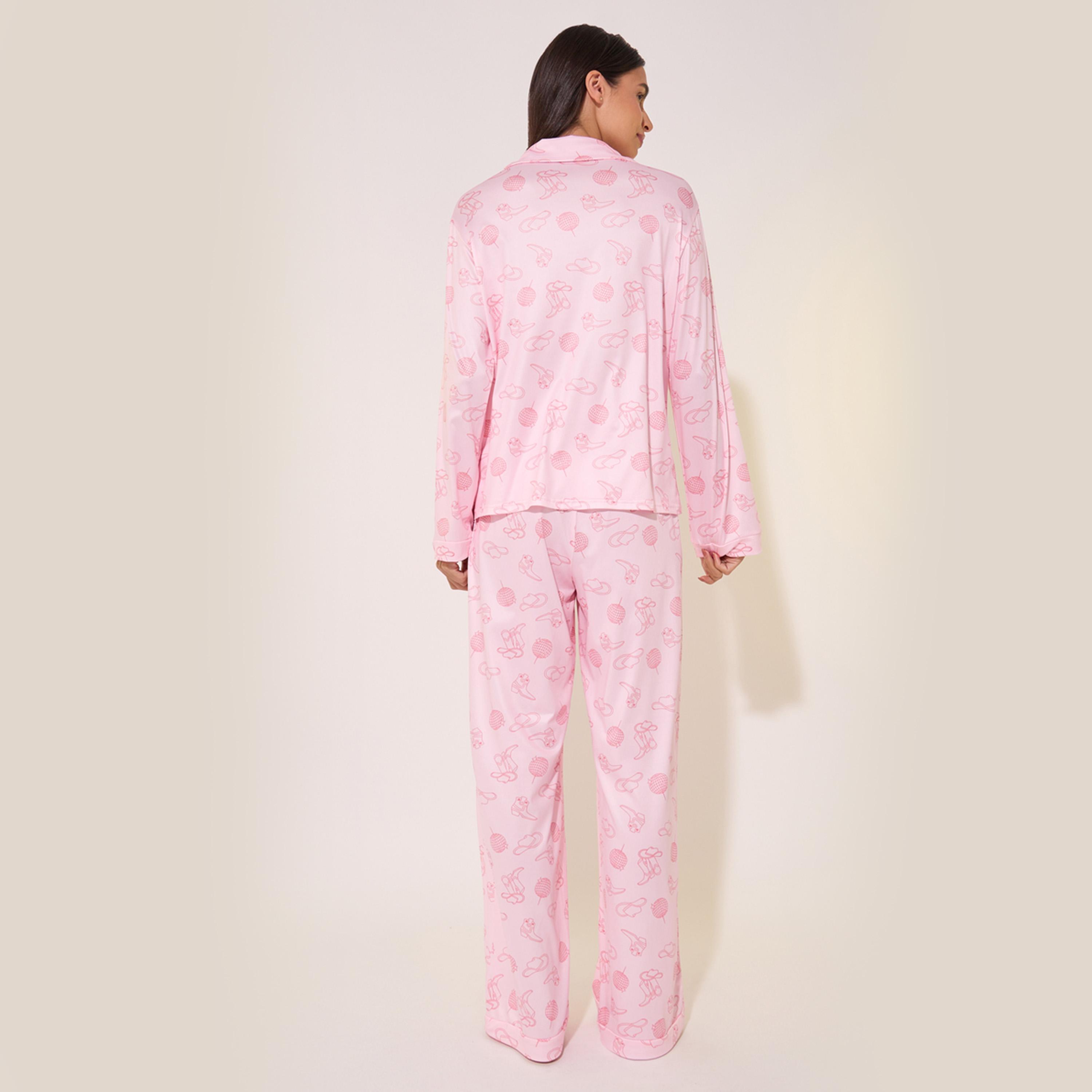 طقم من بنطال بيجاما وبلوزة مطبعة بالكامل-women-clothing-nightwear-pyjamas-longsets-image-6
