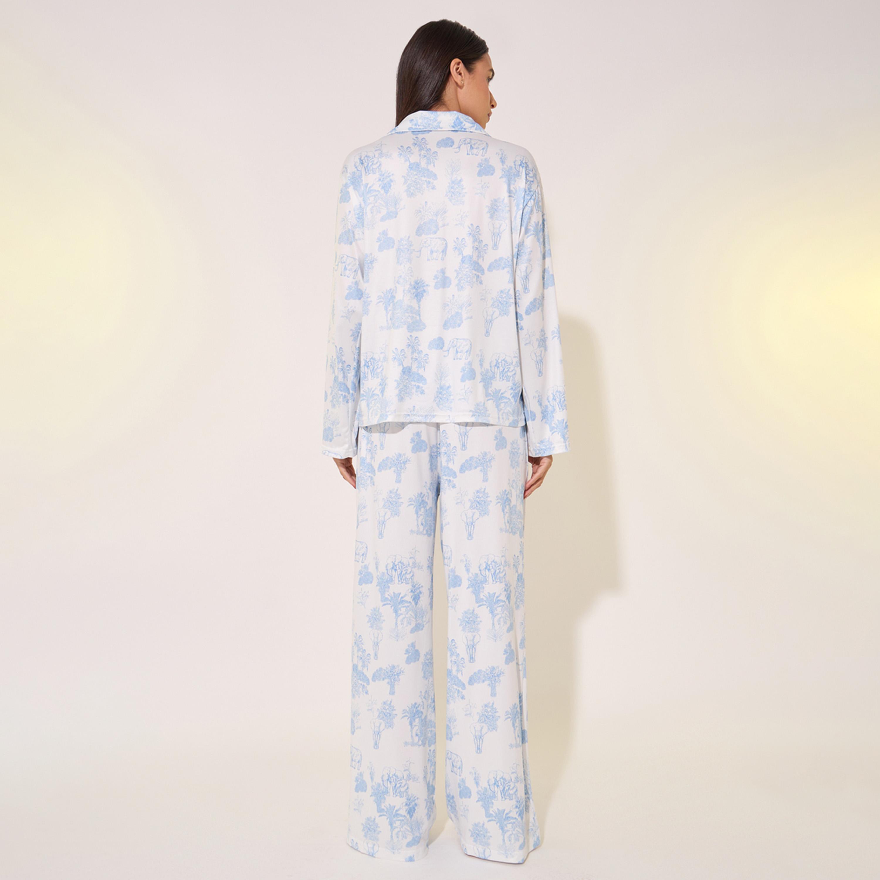 Take Two All-Over Print Shirt and Pyjama Set-women-clothing-nightwear-pyjamas-longsets-image-6