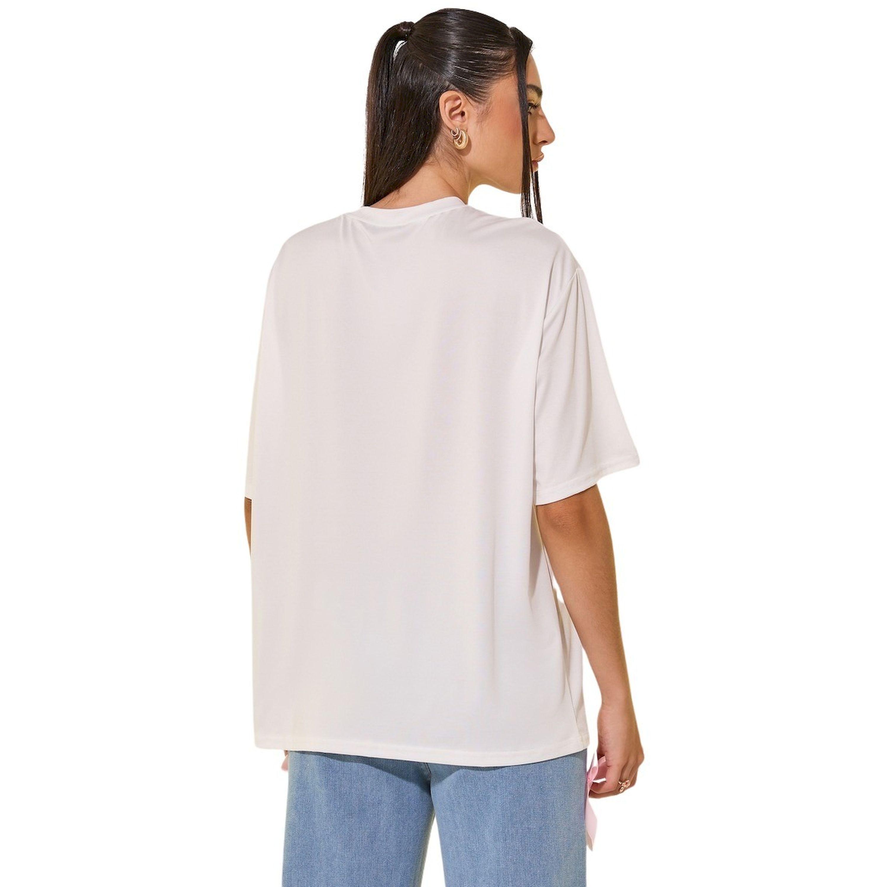 Styli Women White Graphic Print Short Sleeve Oversized T-Shirt-women-clothing-tshirts-image-5
