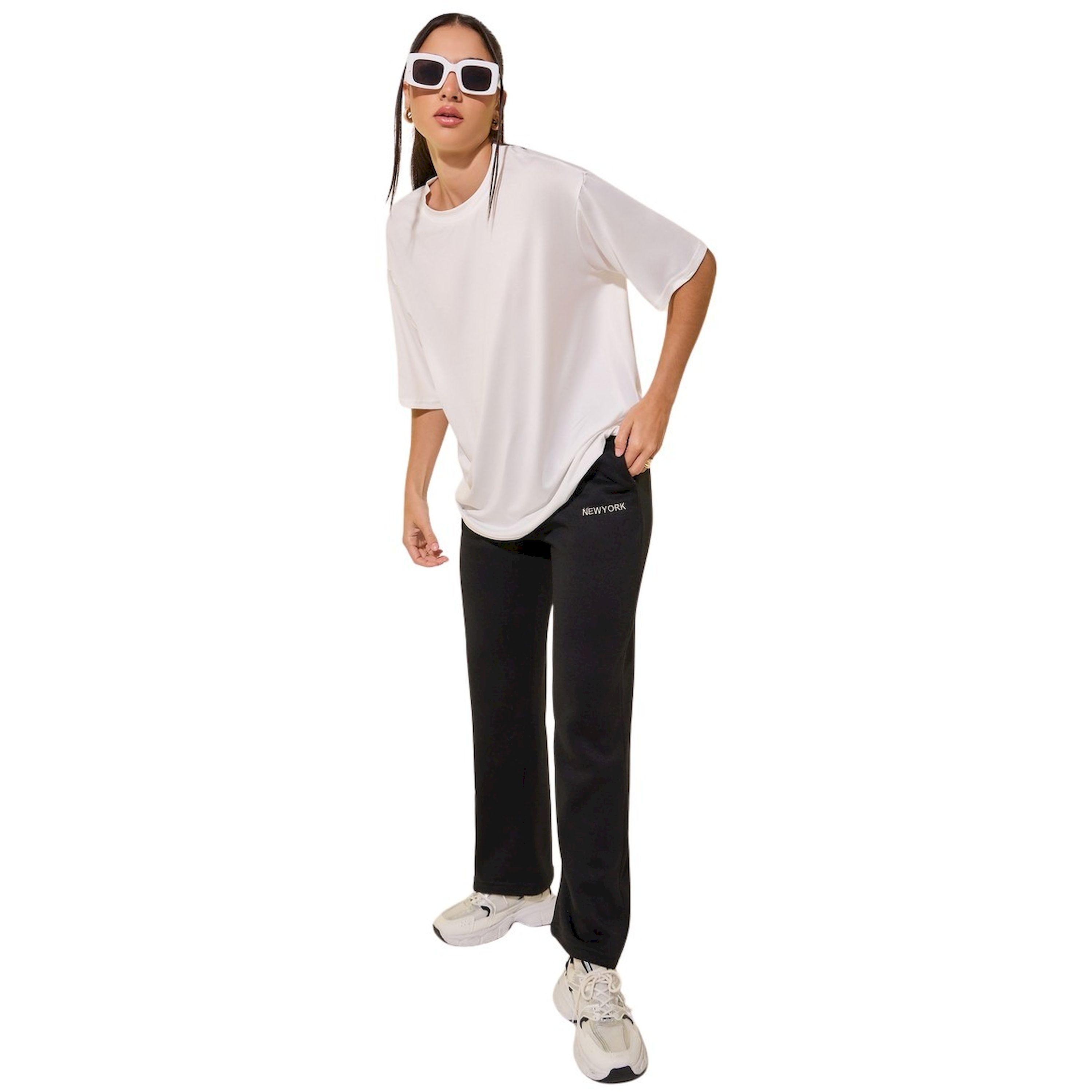 Styli Women White Back Graphic Print Oversized T-Shirt-women-clothing-tshirts-image-1