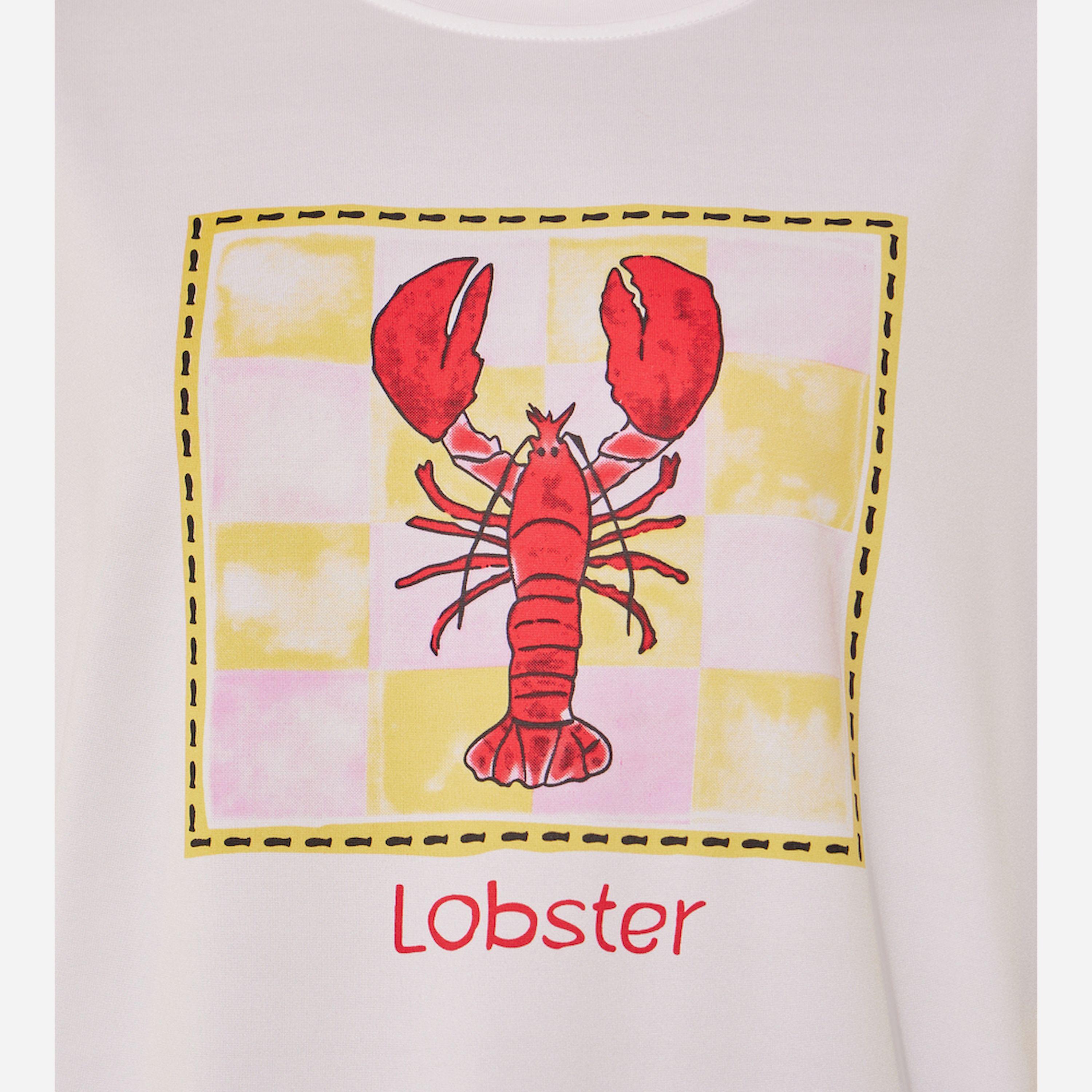 ستايلي - تي شيرت كبير الحجم بطبعة جرافيكية-women-clothing-tshirts-image-4