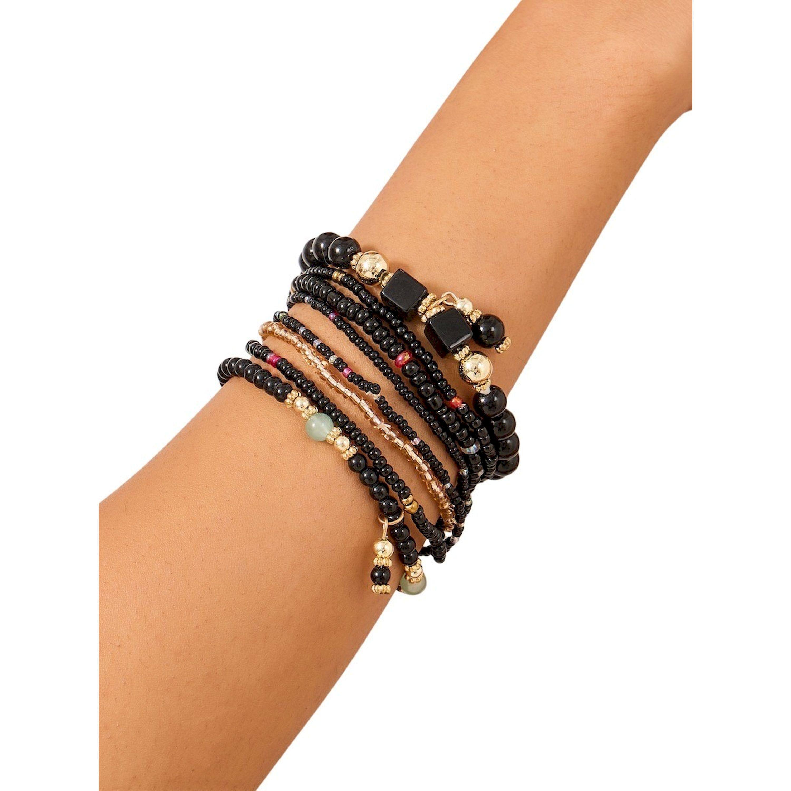 Styli Pack Of 7 Beaded Bracelet Set-women-watchesandjewellery-jewellery-banglesandbracelets-image-2