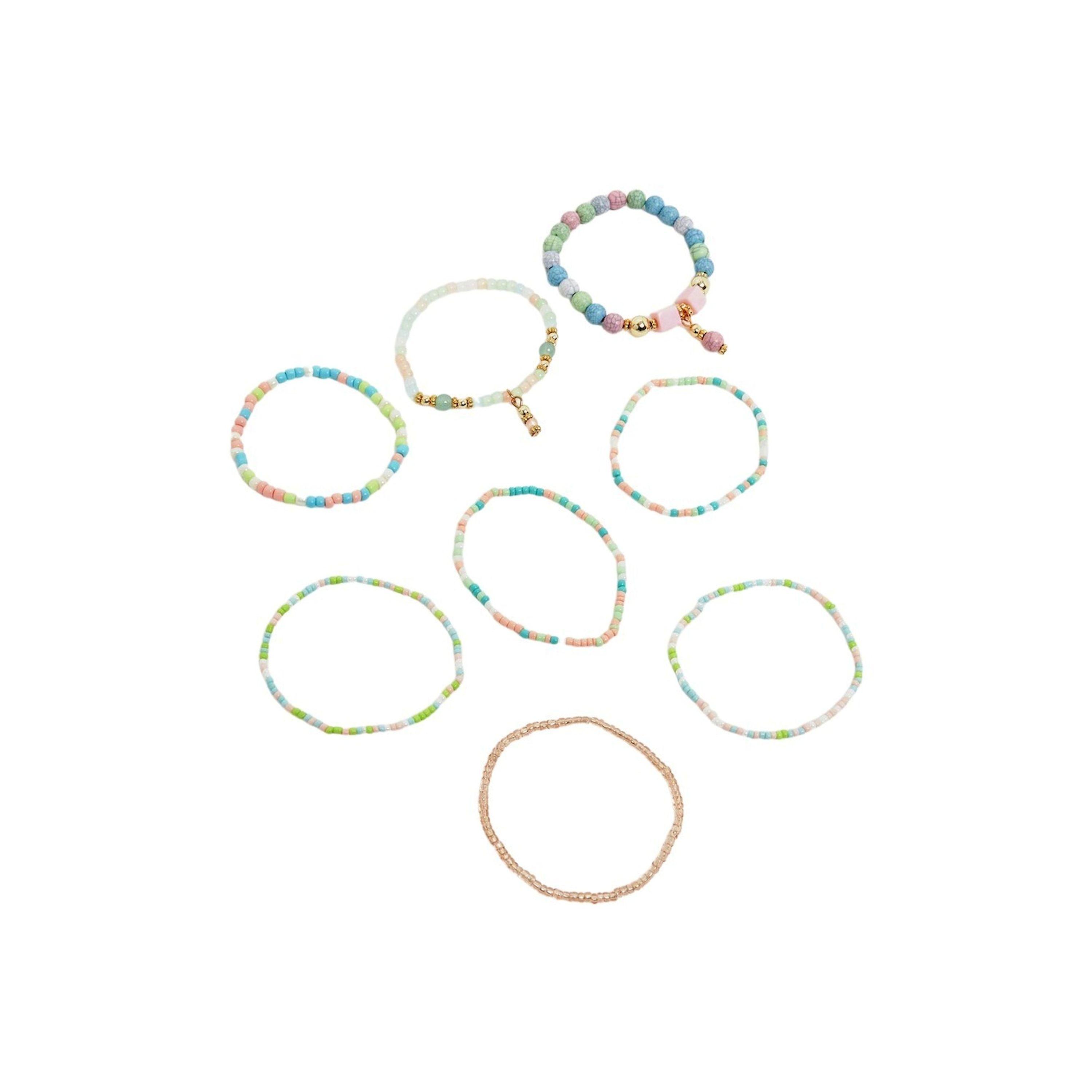 ستايلي - مجموعة من 7 قطع - أساور خرز-women-watchesandjewellery-jewellery-banglesandbracelets-image-3
