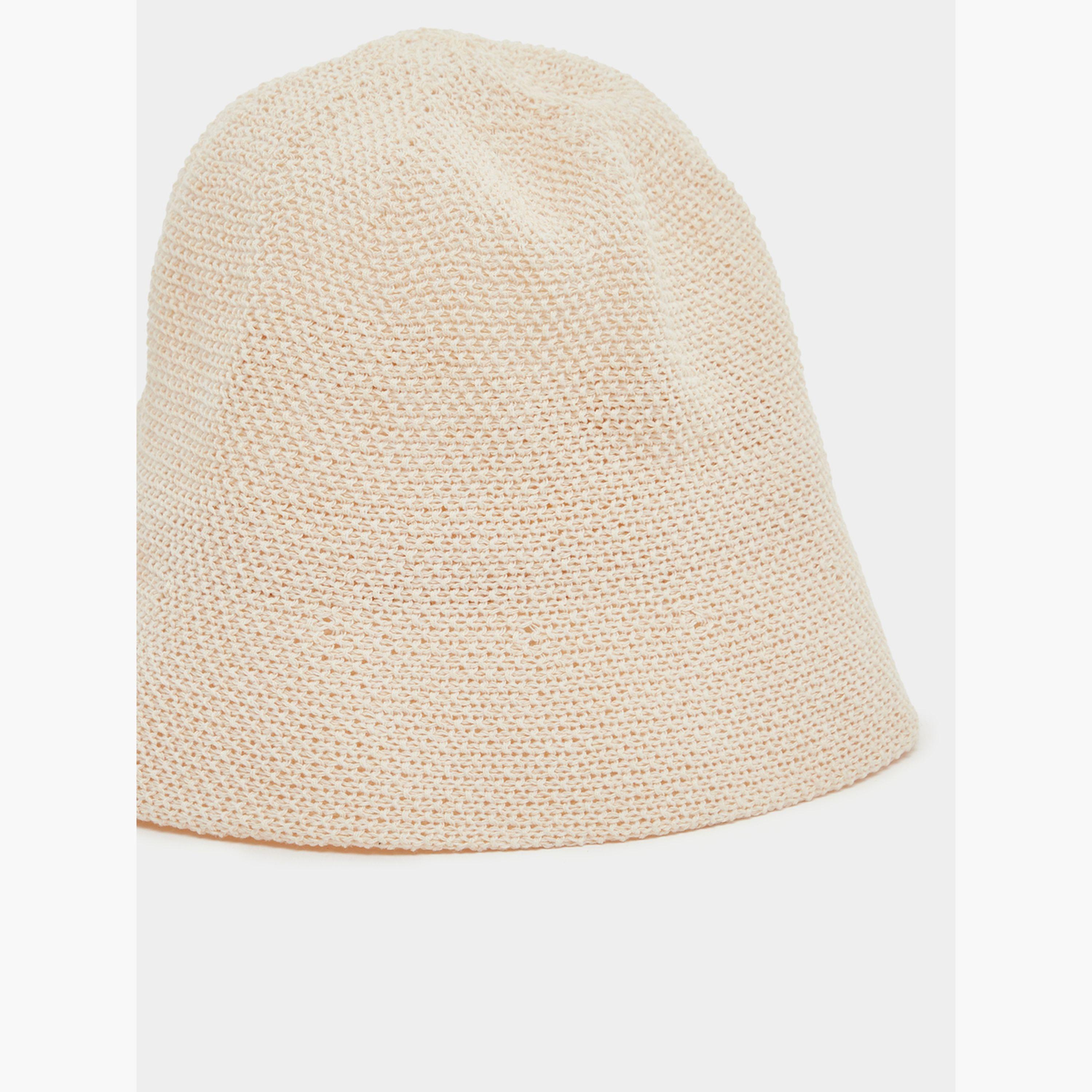 Styli Plain Knit Bucket Hat-women-clothingaccessories-capsandhats-image-3