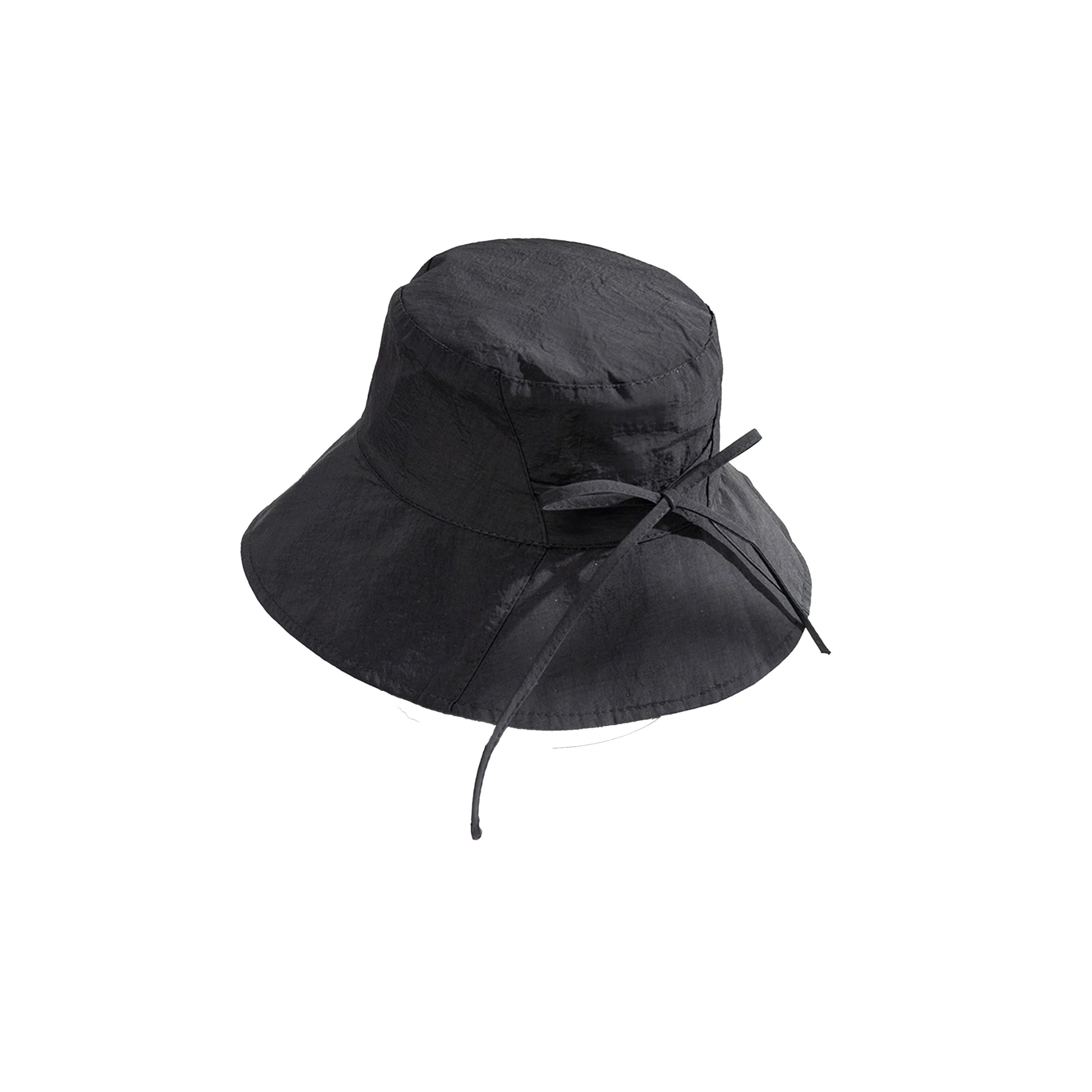 ستايلي - قبعة دلو سوداء شريط-women-clothingaccessories-capsandhats-image-2